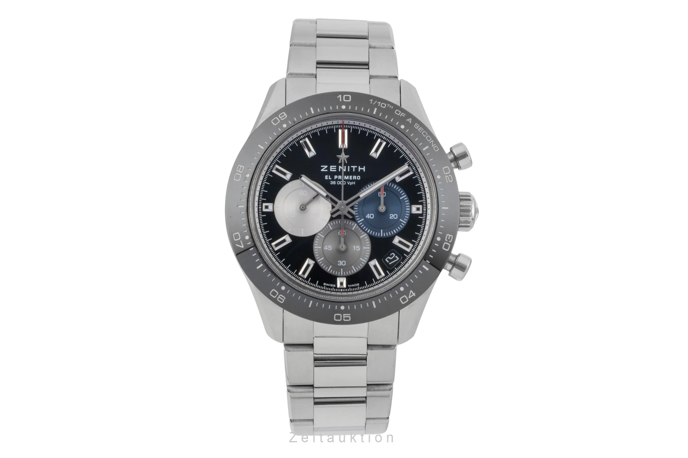 Zenith Chronomaster chronograph steel automatic men's watch 03.3100.3600/21.M3100 LP: 12200EUR  [2600124] - Image 5