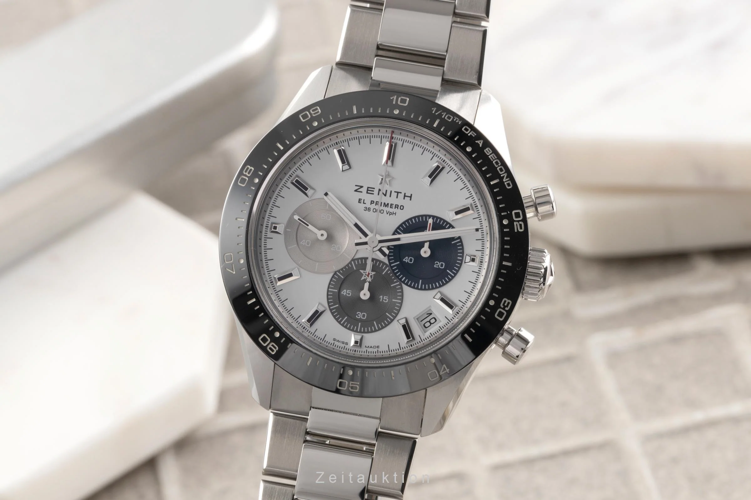 Zenith Chronomaster chronograph steel automatic men's watch 03.3100.3600/69.M3100 LP: 11800EUR  [2503872] - Image 2