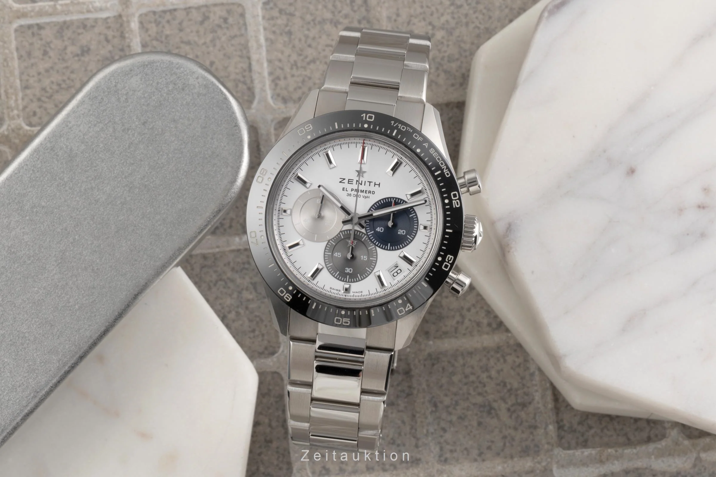 Zenith Chronomaster chronograph steel automatic men's watch 03.3100.3600/69.M3100 LP: 11800EUR  [2503872] - Image 4