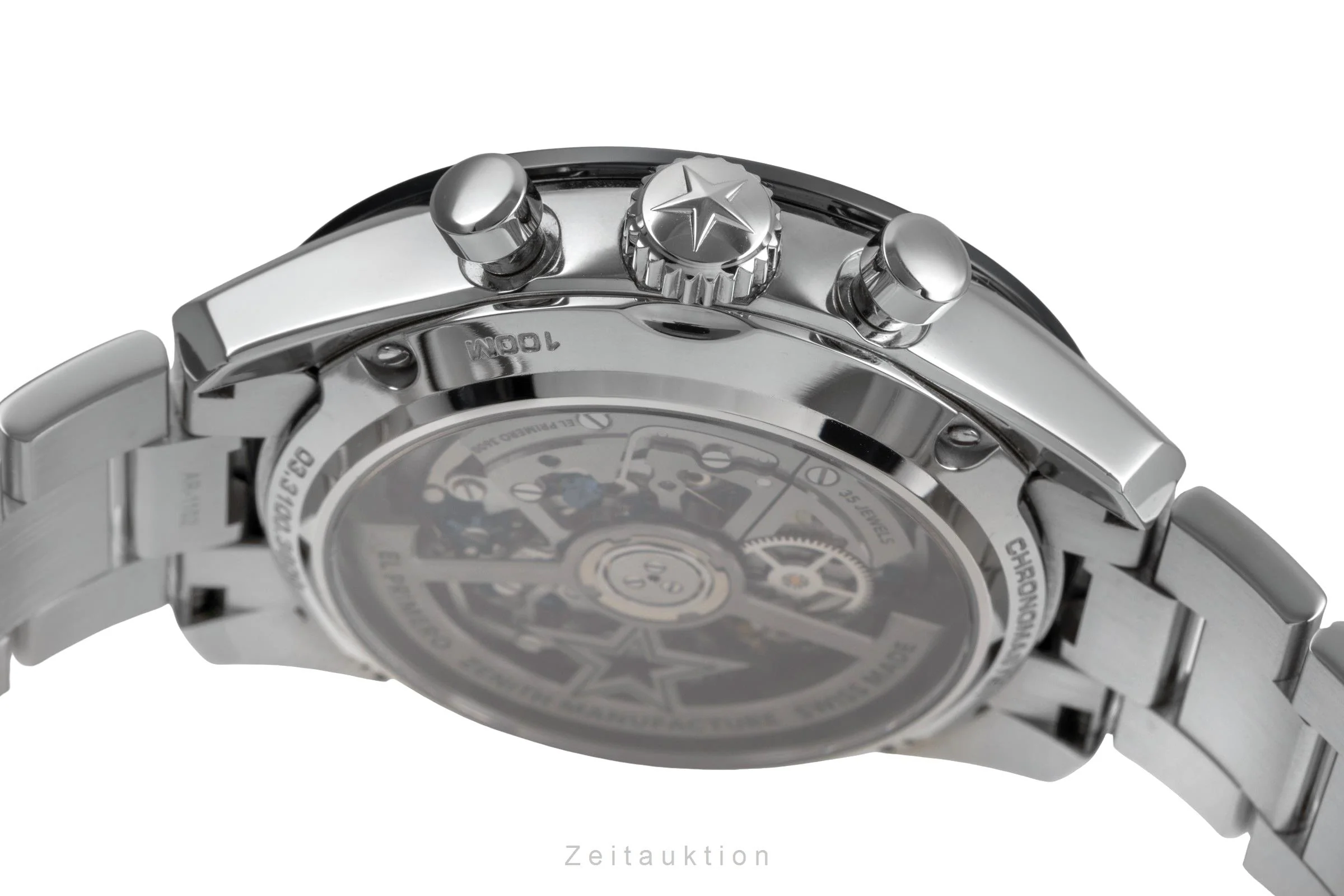 Zenith Chronomaster chronograph steel automatic men's watch 03.3100.3600/69.M3100 LP: 12000EUR  [2504033] - Image 11