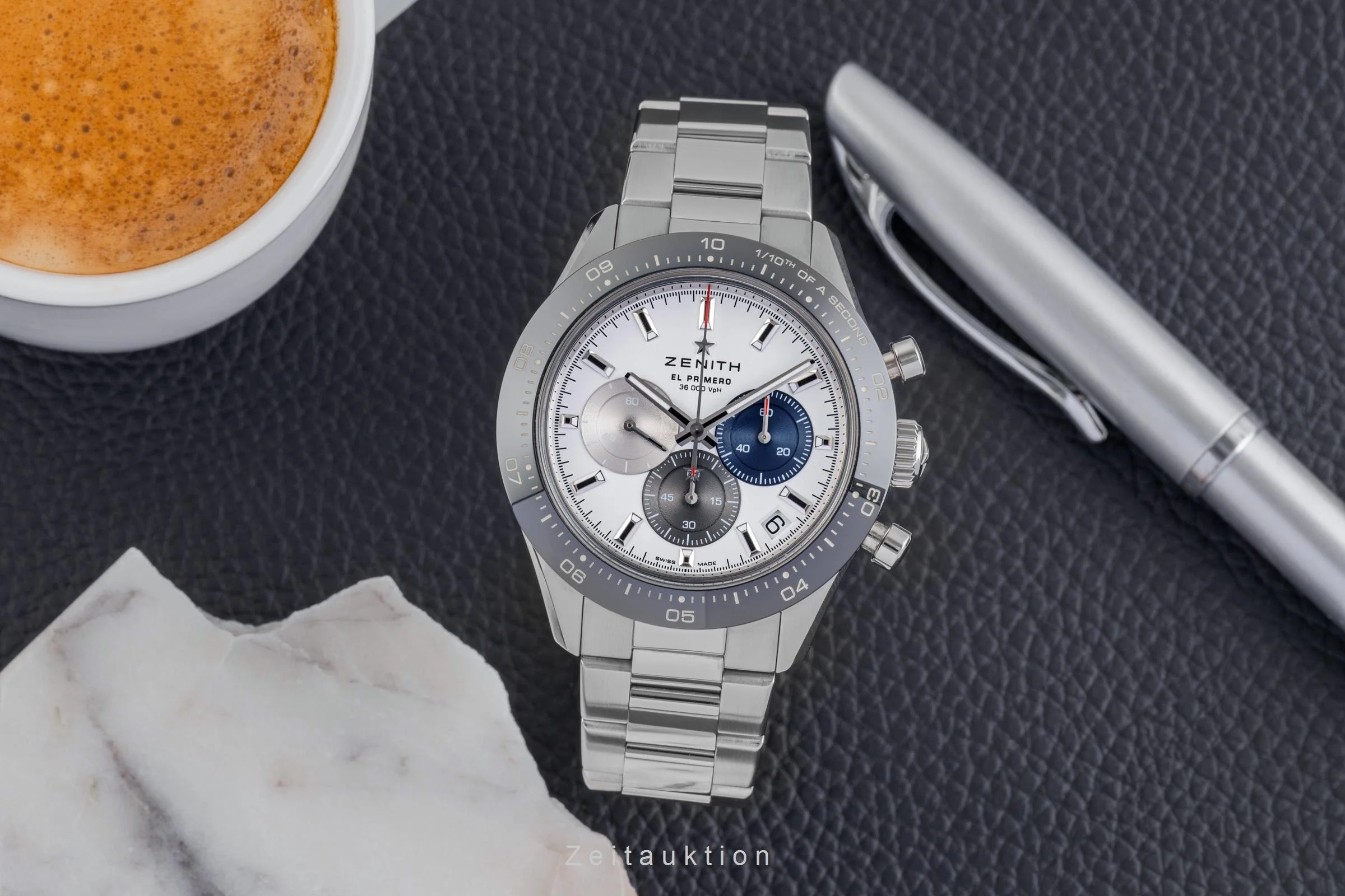 Zenith Chronomaster chronograph steel automatic men's watch 03.3100.3600/69.M3100 LP: 12000EUR  [2504033] - Image 4