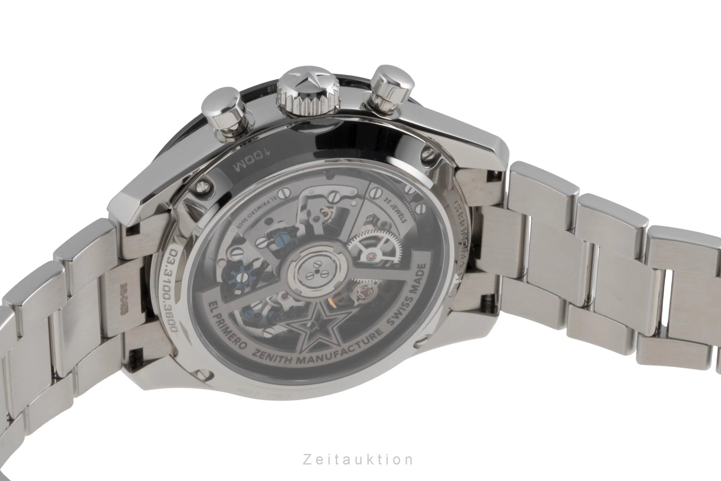 Zenith Chronomaster chronograph steel automatic men's watch 03.3100.3600/69.M3100	 LP: 12000EUR  [2504886] - Image 11