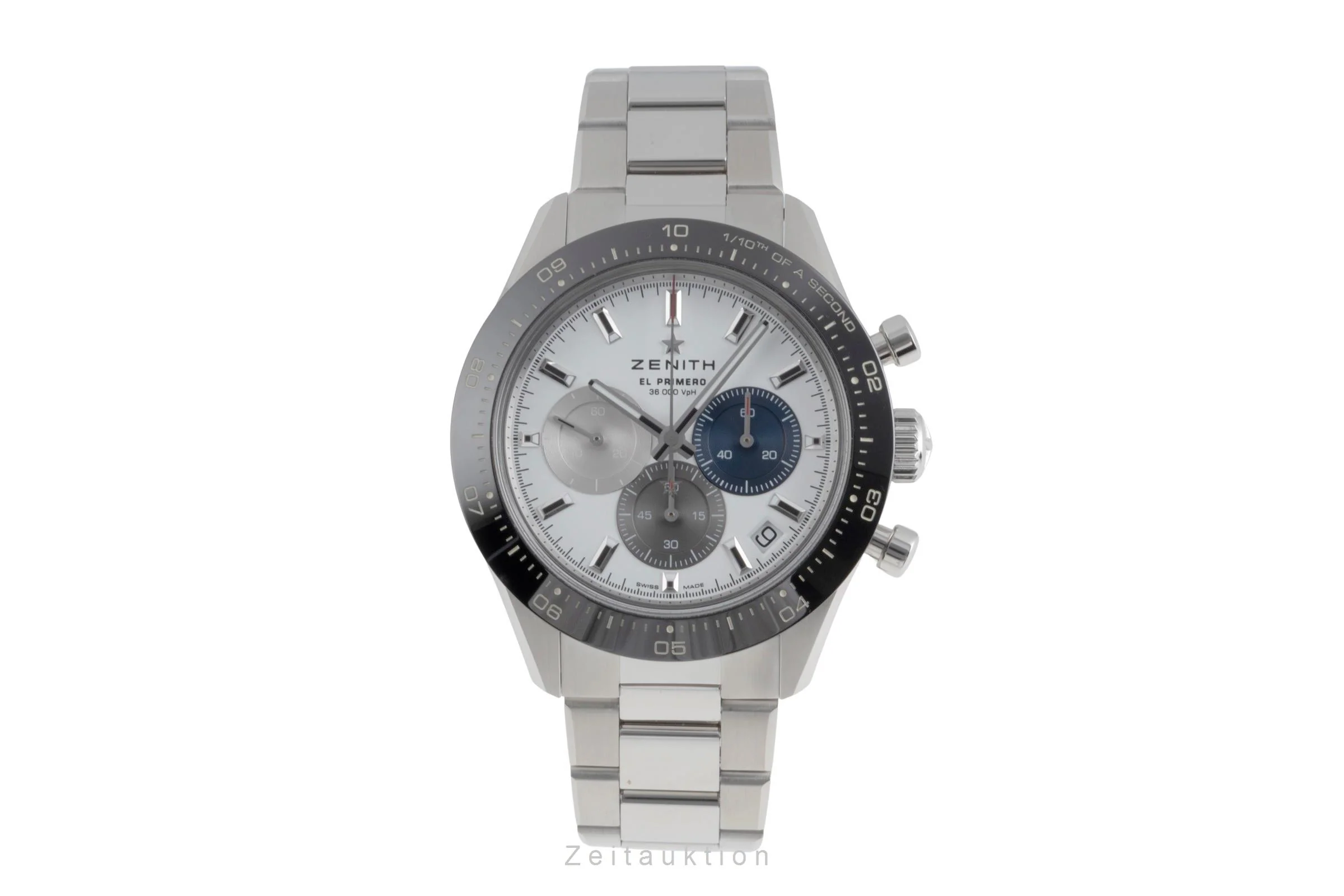 Zenith Chronomaster chronograph steel automatic men's watch 03.3100.3600/69.M3100	 LP: 12000EUR  [2504886] - Image 5
