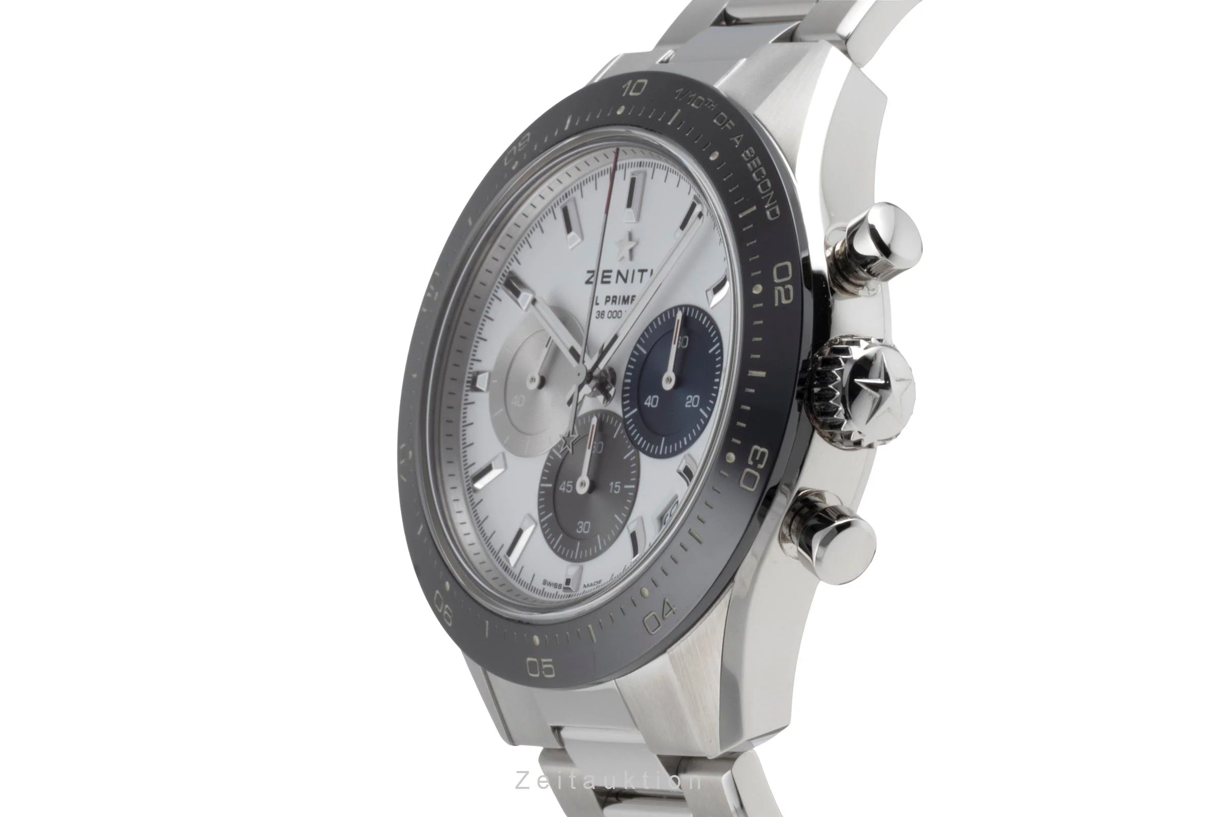 Zenith Chronomaster chronograph steel automatic men's watch 03.3100.3600/69.M3100	 LP: 12000EUR  [2504886] - Image 7