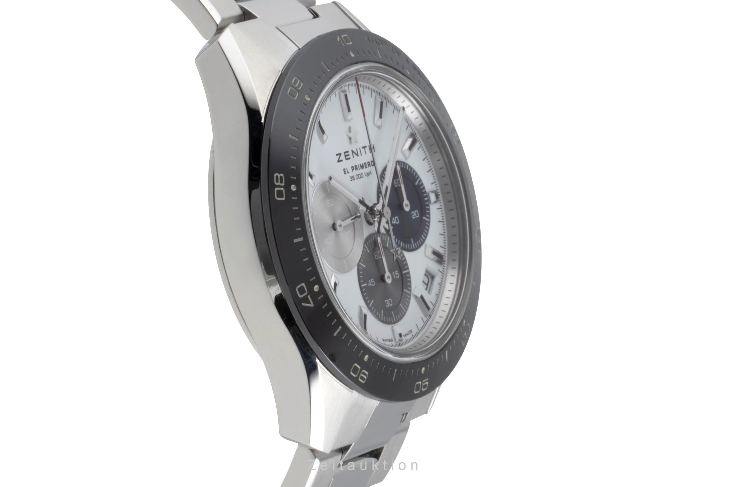 Zenith Chronomaster chronograph steel automatic men's watch 03.3100.3600/69.M3100	 LP: 12000EUR  [2504886] - Image 8