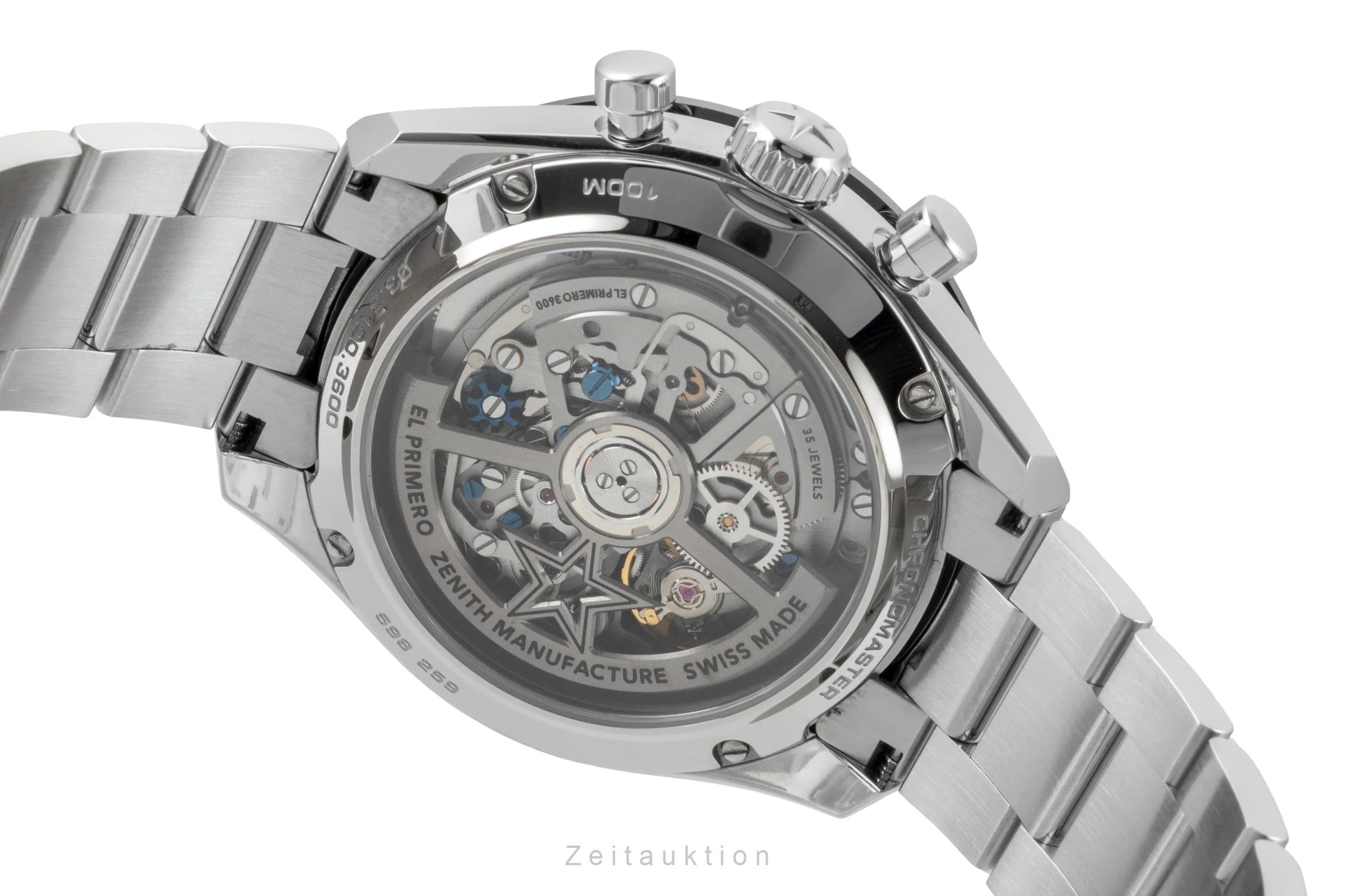 Zenith Chronomaster chronograph steel automatic men's watch 03.3100.3600/69.M3100 LP: 12200EUR  [2600659] - Image 12