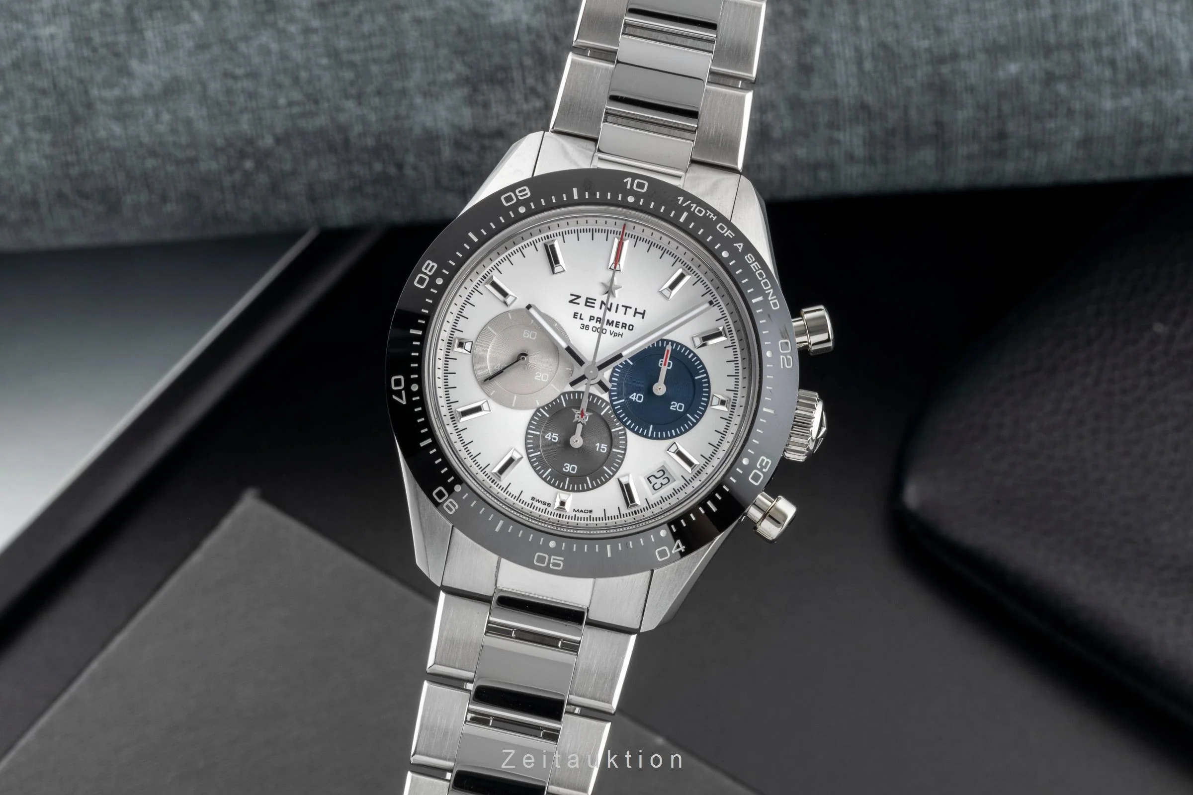 Zenith Chronomaster chronograph steel automatic men's watch 03.3100.3600/69.M3100 LP: 12200EUR  [2600659] - Image 2