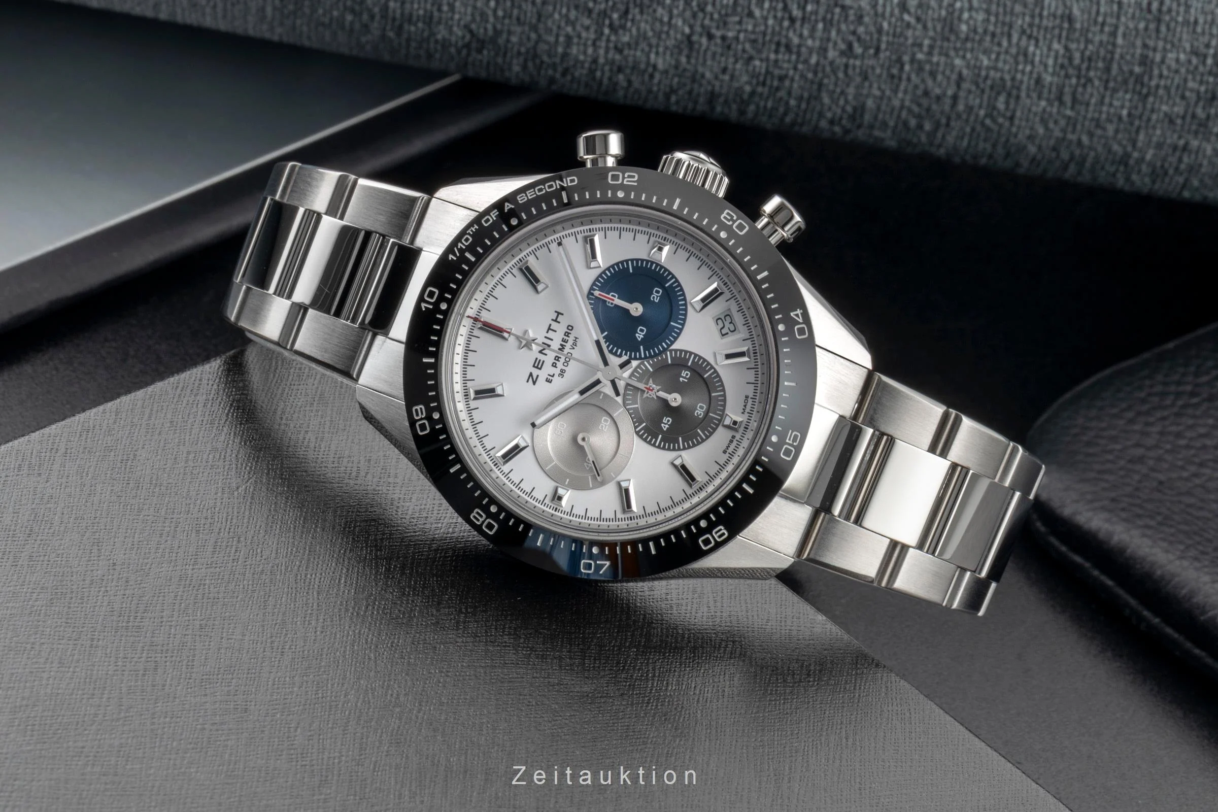 Zenith Chronomaster chronograph steel automatic men's watch 03.3100.3600/69.M3100 LP: 12200EUR  [2600659] - Image 3