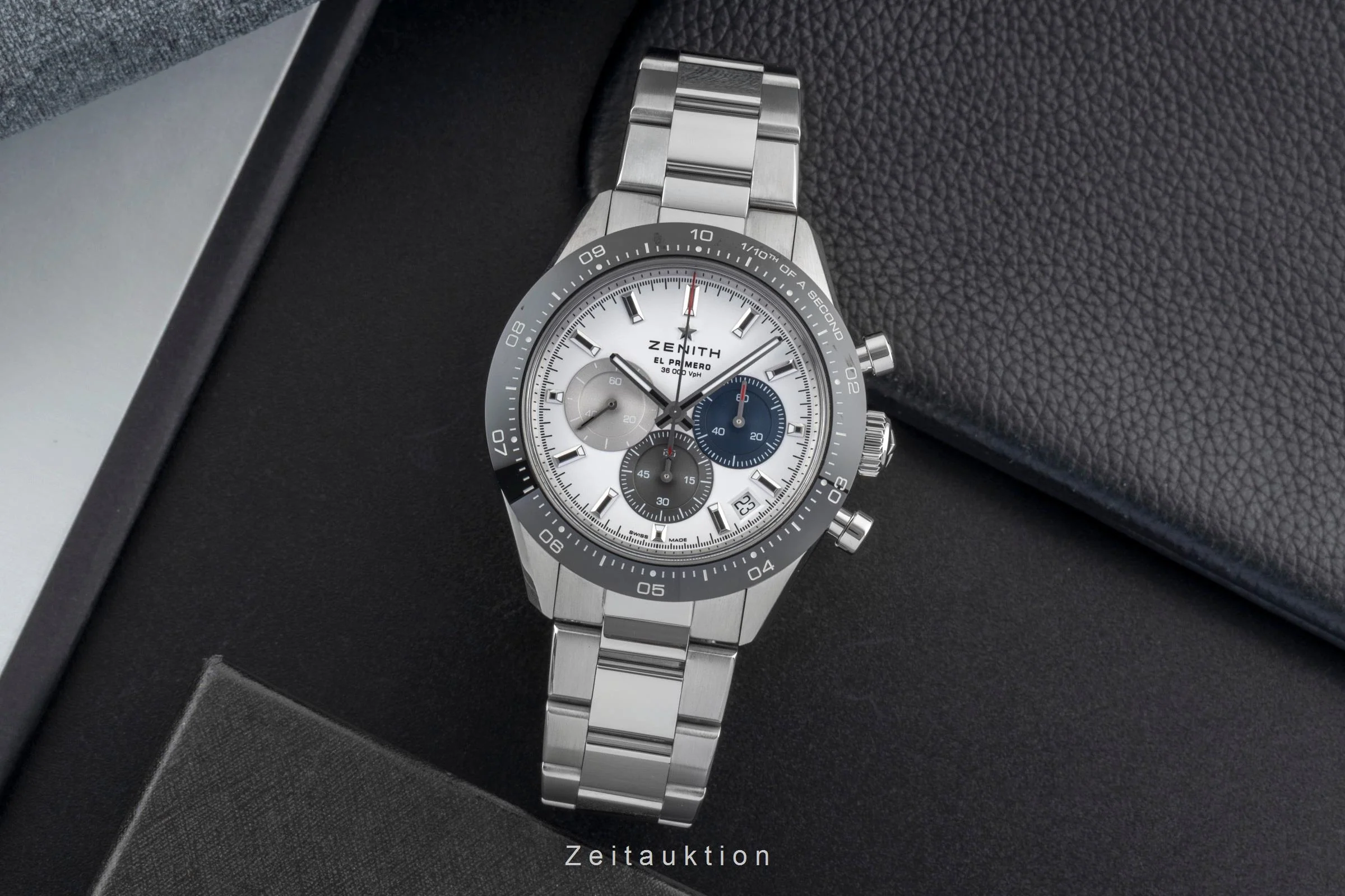 Zenith Chronomaster chronograph steel automatic men's watch 03.3100.3600/69.M3100 LP: 12200EUR  [2600659] - Image 4