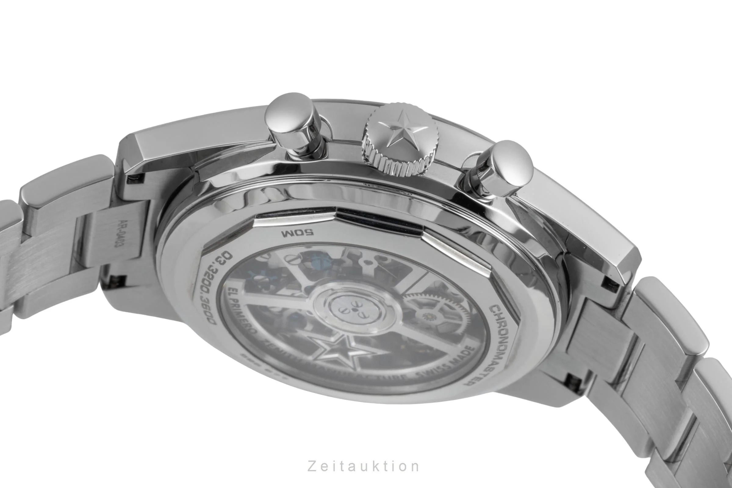 Zenith Chronomaster chronograph steel automatic men's watch 03.3200.3600/21.M3200 LP: 10400EUR  [2506918] - Image 12