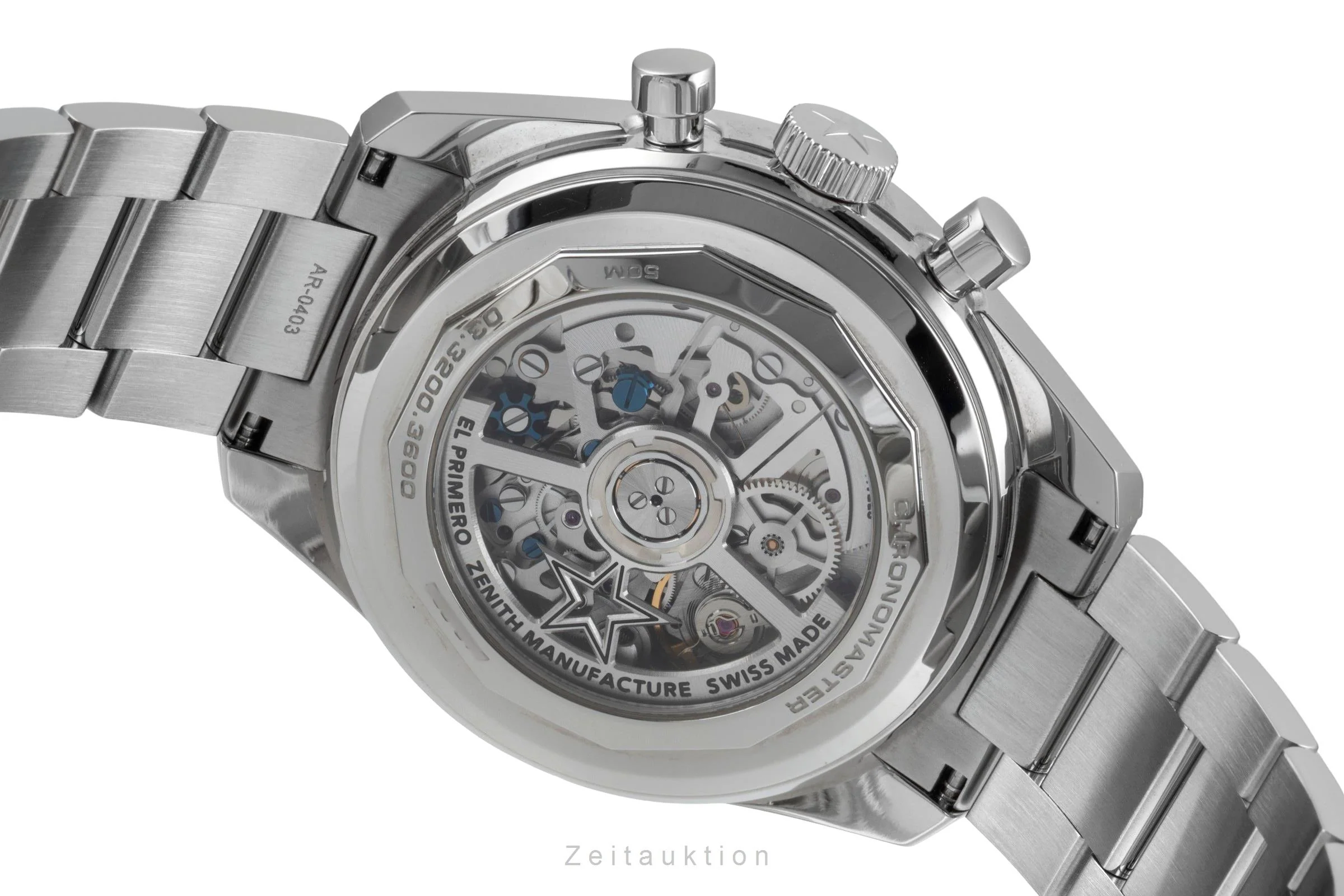 Zenith Chronomaster chronograph steel automatic men's watch 03.3200.3600/21.M3200 LP: 10400EUR  [2506918] - Image 13