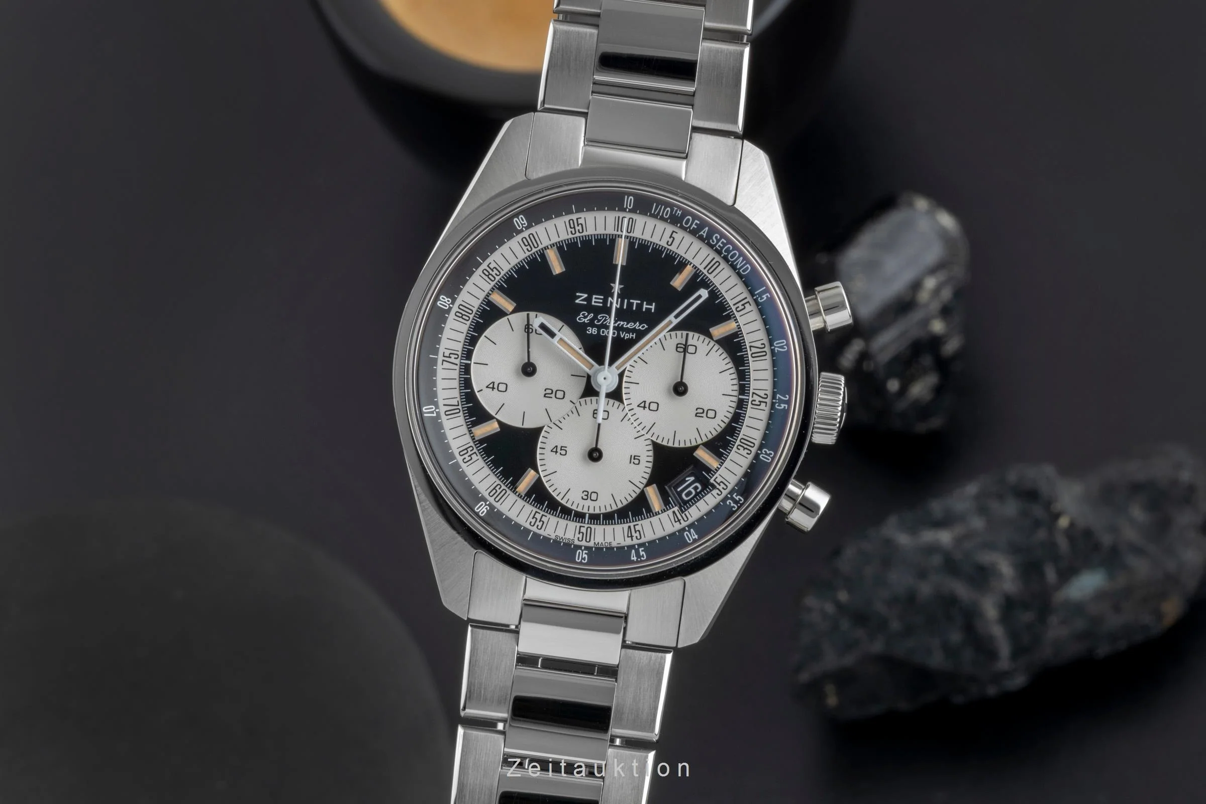 Zenith Chronomaster chronograph steel automatic men's watch 03.3200.3600/21.M3200 LP: 10400EUR  [2506918] - Image 2