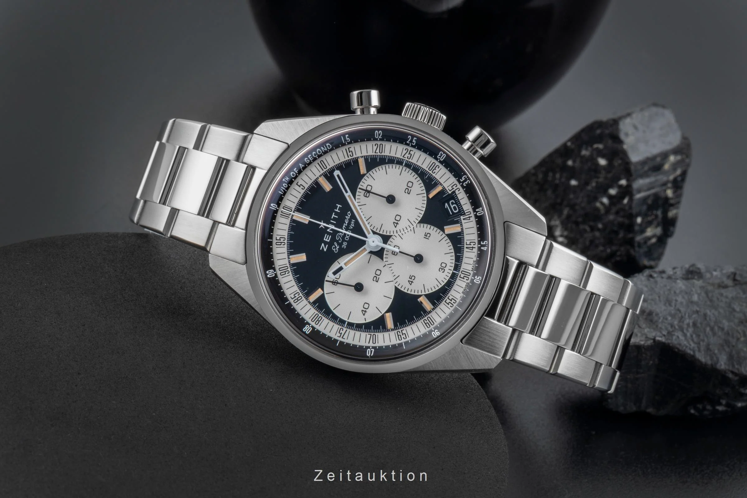 Zenith Chronomaster chronograph steel automatic men's watch 03.3200.3600/21.M3200 LP: 10400EUR  [2506918] - Image 3