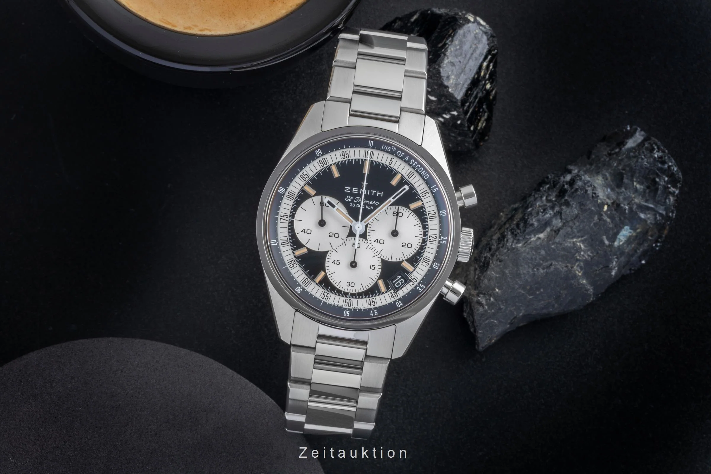 Zenith Chronomaster chronograph steel automatic men's watch 03.3200.3600/21.M3200 LP: 10400EUR  [2506918] - Image 4