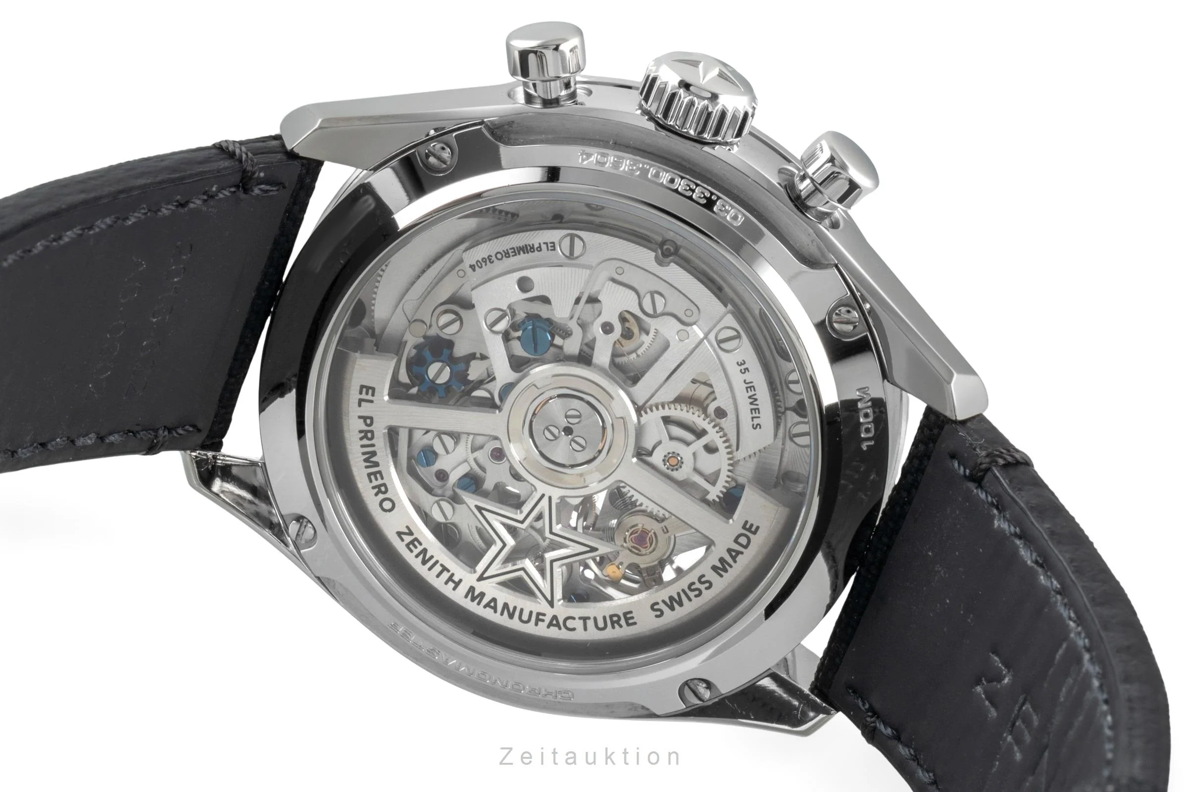 Zenith Chronomaster chronograph steel automatic men's watch 03.3300.3604/21.C822 LP: 10100EUR  [2505595] - Image 11