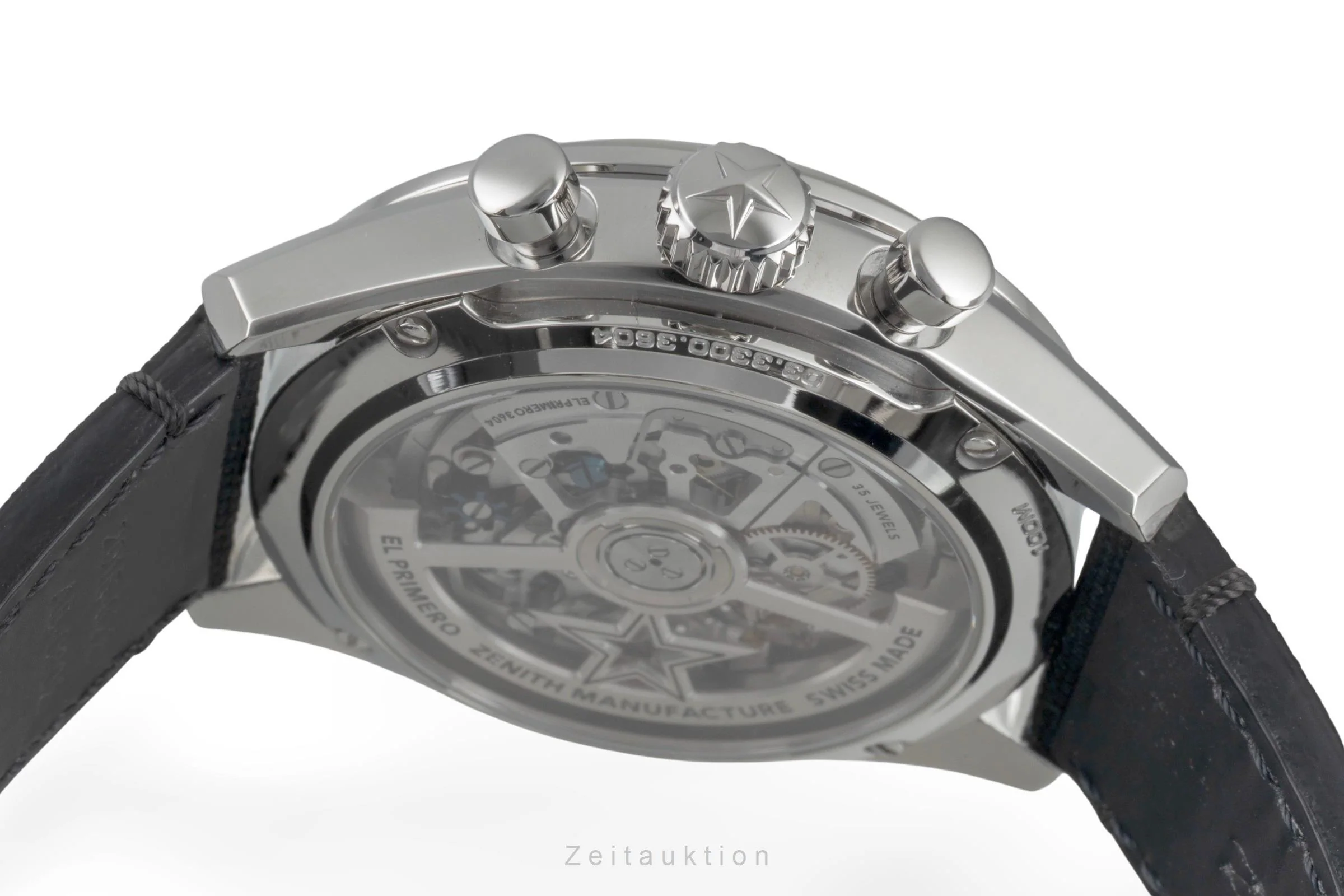 Zenith Chronomaster chronograph steel automatic men's watch 03.3300.3604/21.C822 LP: 10100EUR  [2505595] - Image 12