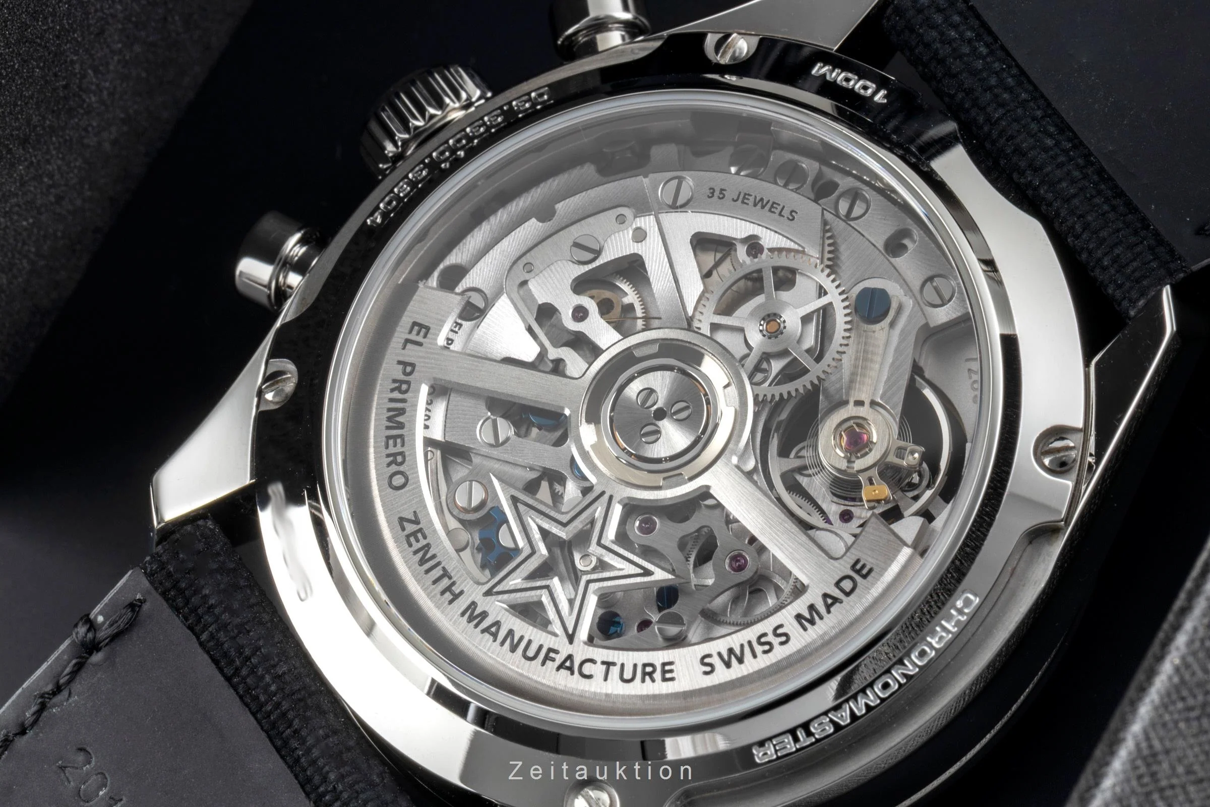 Zenith Chronomaster chronograph steel automatic men's watch 03.3300.3604/21.C822 LP: 10100EUR  [2505595] - Image 15