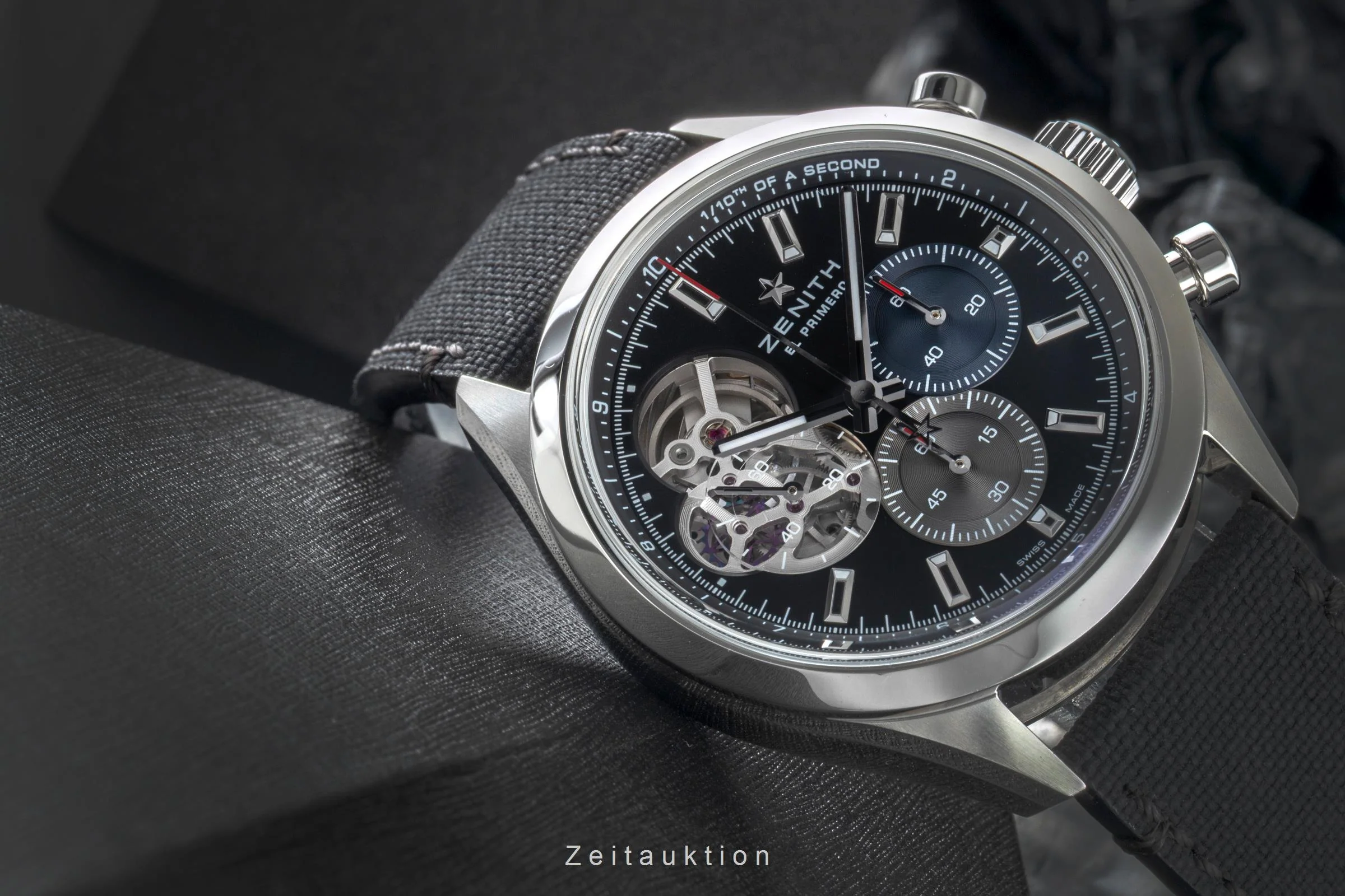 Zenith Chronomaster chronograph steel automatic men's watch 03.3300.3604/21.C822 LP: 10100EUR  [2505595] - Image 16