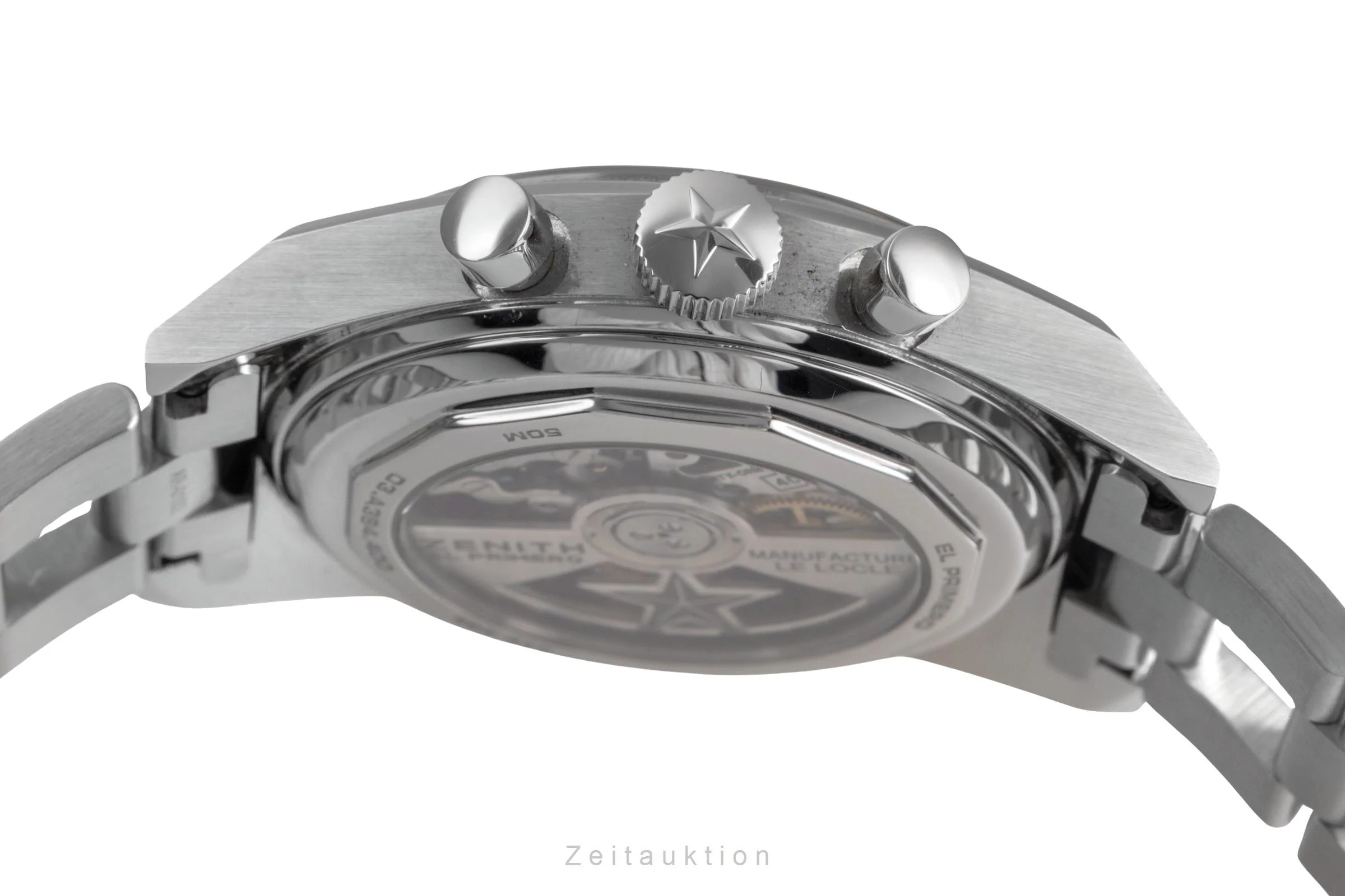 Zenith Chronomaster chronograph steel automatic men's watch 03.A384.400/385.M385 LP: 9800EUR  [2503798] - Image 12