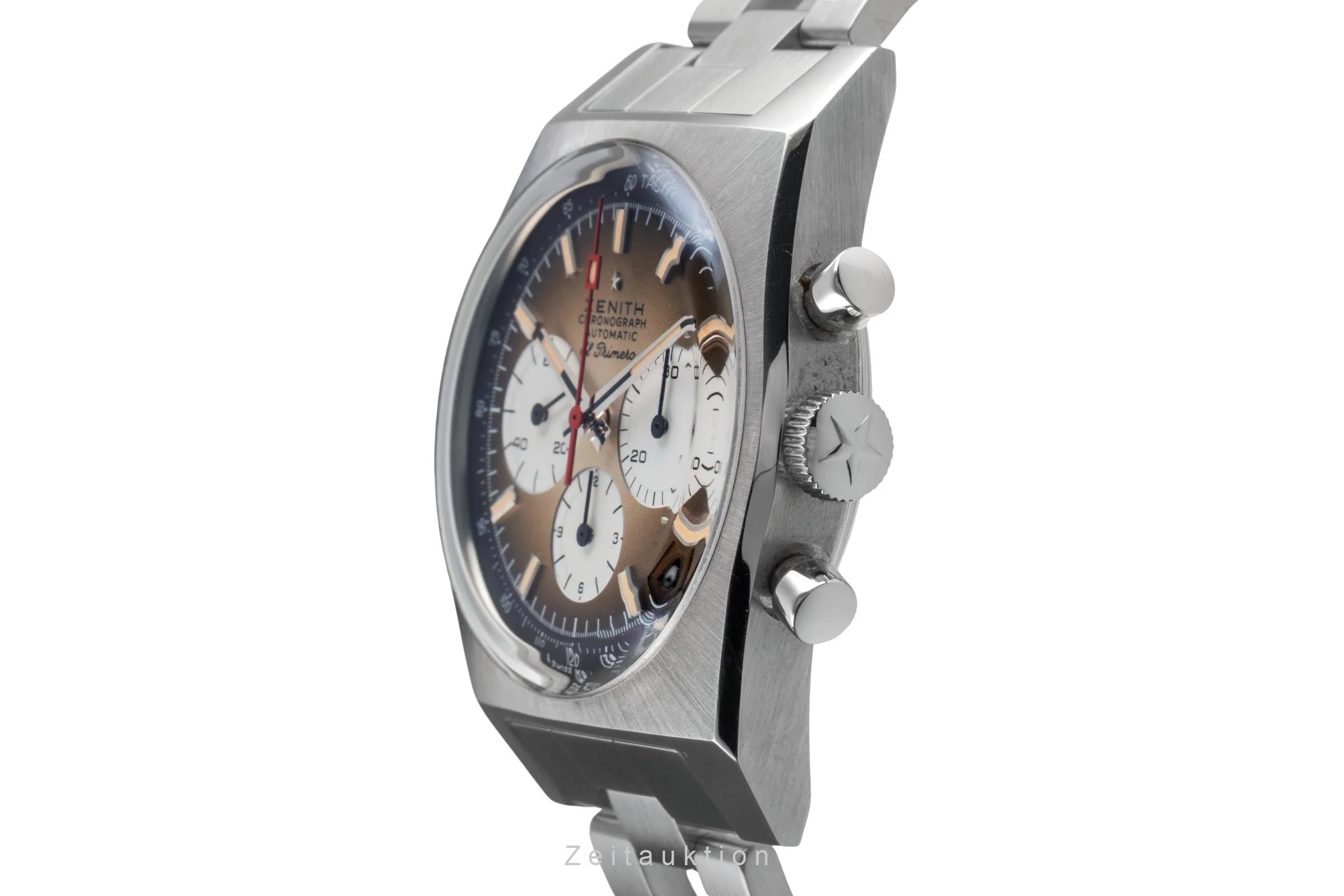 Zenith Chronomaster chronograph steel automatic men's watch 03.A384.400/385.M385 LP: 9800EUR  [2503798] - Image 7