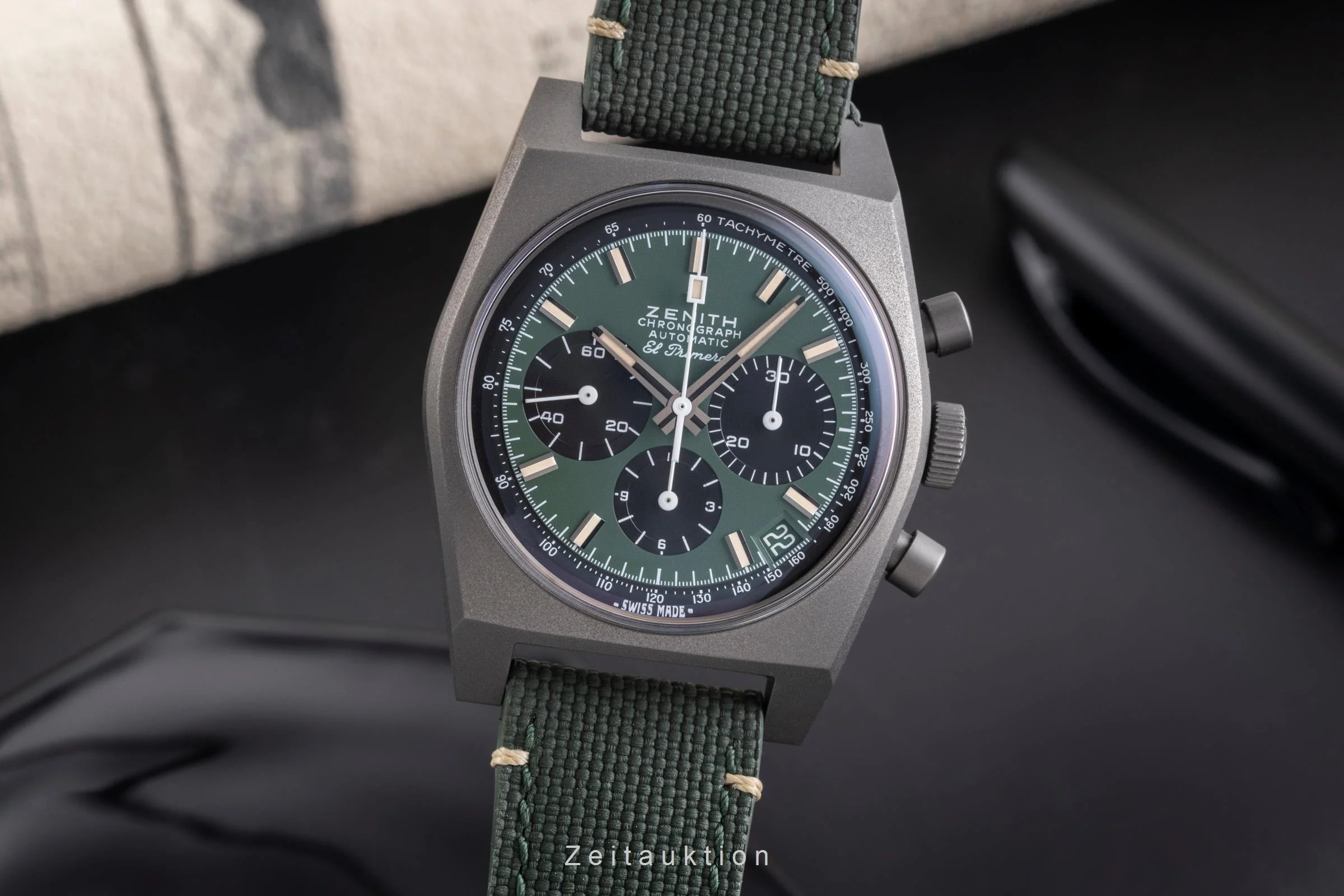 Zenith Chronomaster chronograph titanium automatic men's watch 97.T384.400/57.C856  [2505412] - Image 2