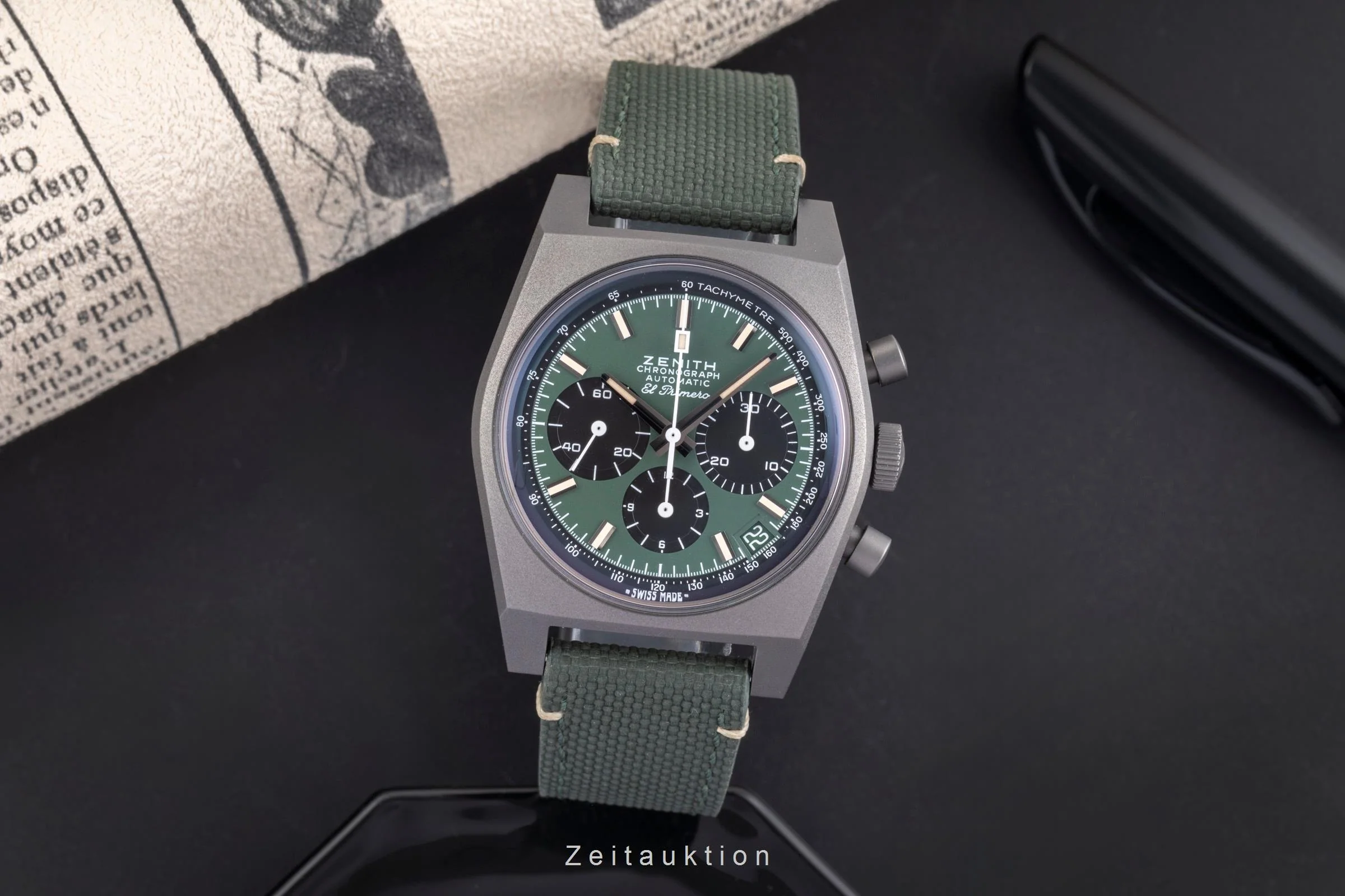 Zenith Chronomaster chronograph titanium automatic men's watch 97.T384.400/57.C856  [2505412] - Image 4
