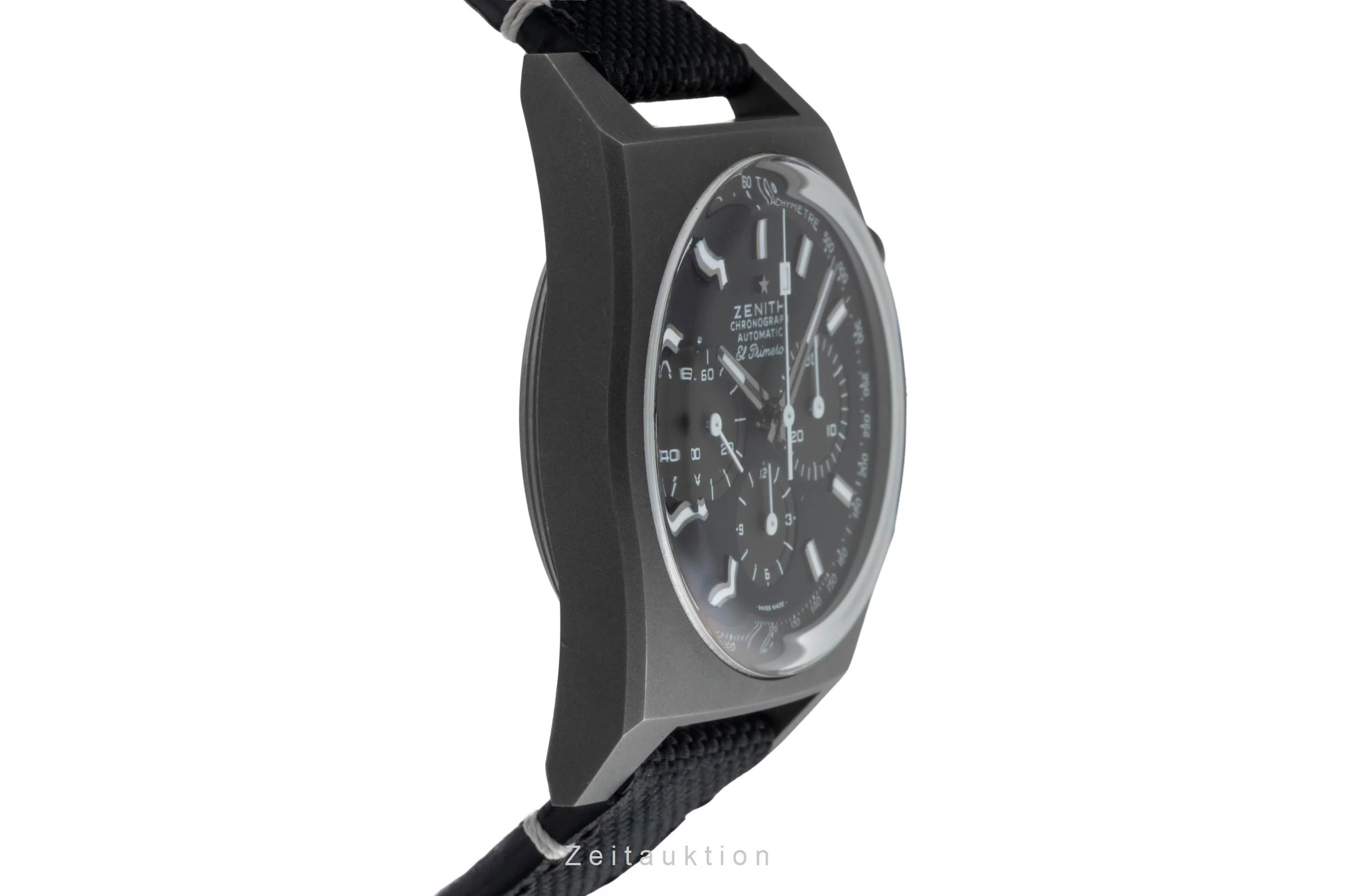 Zenith Chronomaster chronograph titanium automatic men's watch 97.T384.4061/21.C822 LP: 9800EUR  [2505488] - Image 8