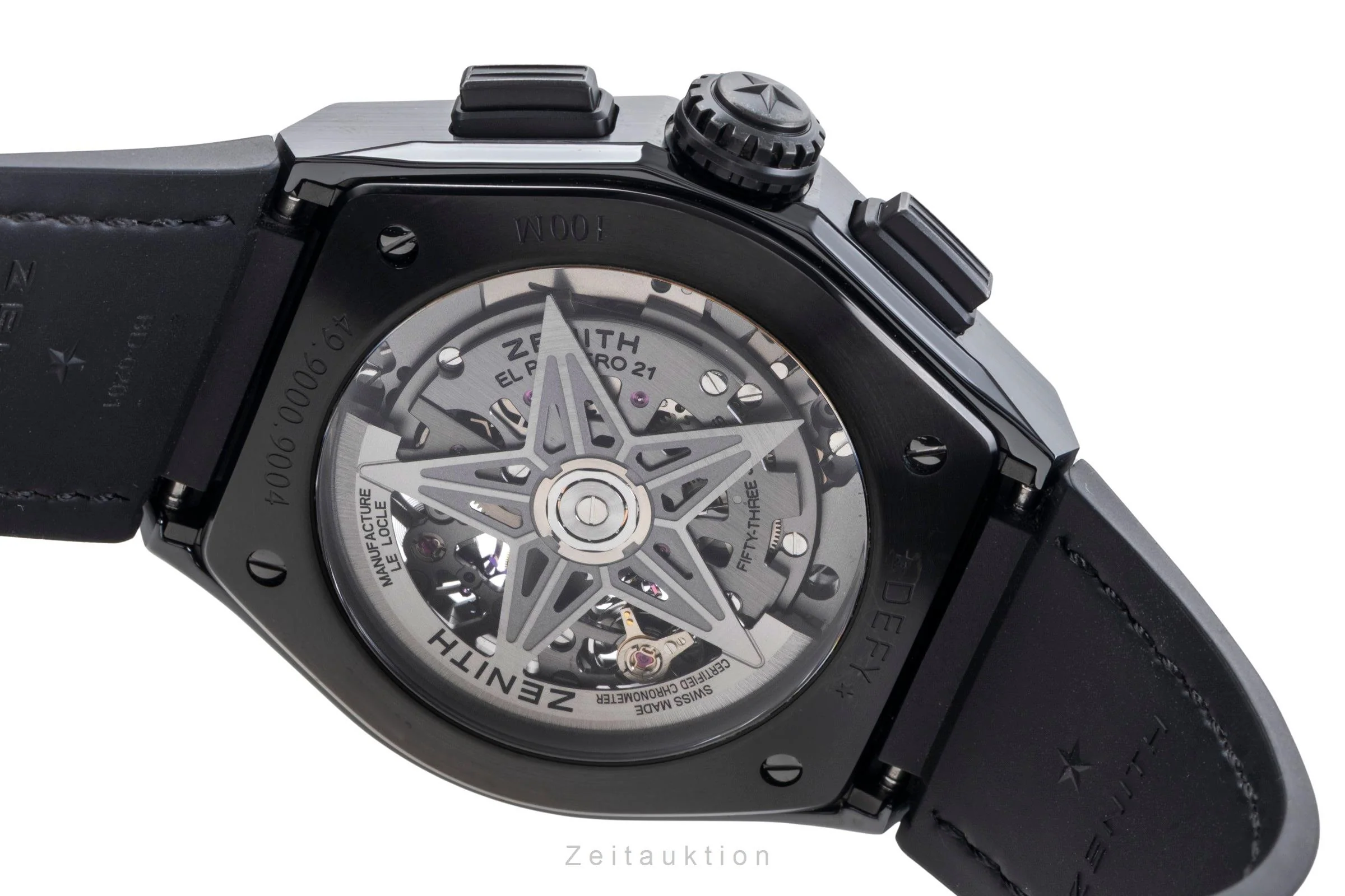 Zenith Defy chronograph ceramic automatic men's watch 49.9000.9004/78.R582 LP: 12000EUR  [2506363] - Image 14