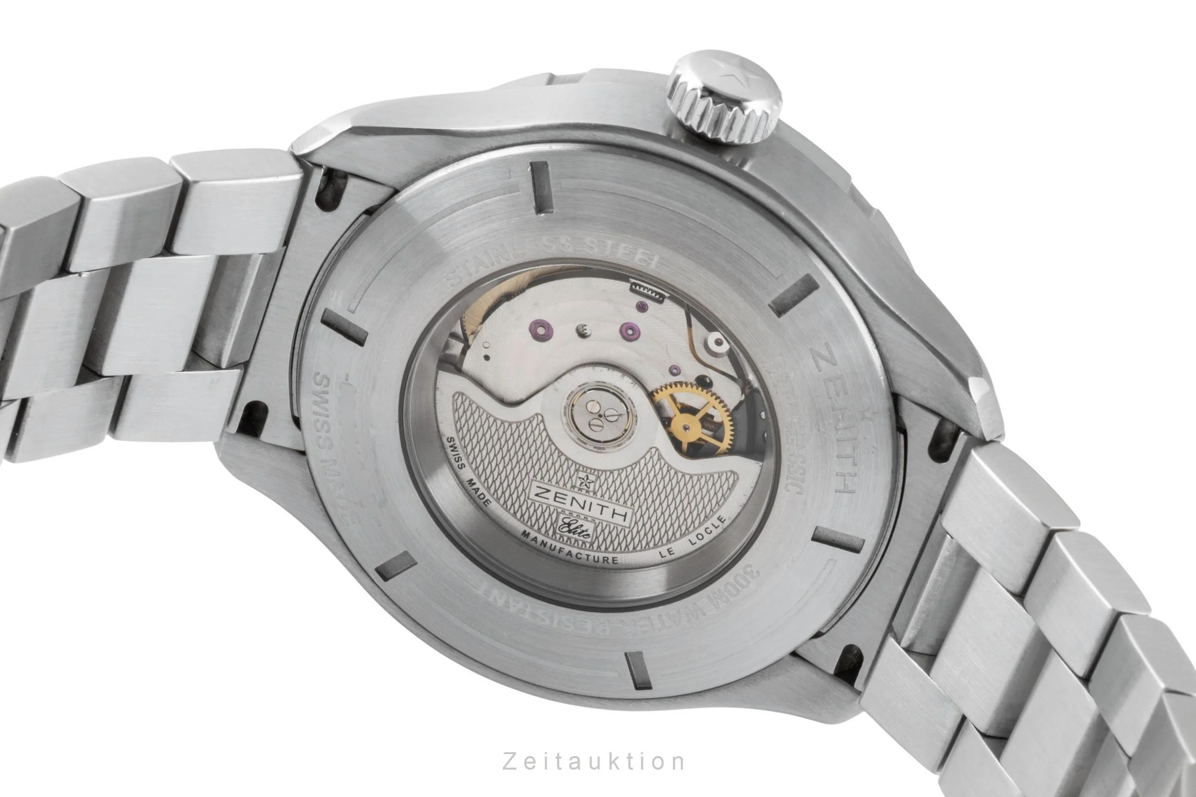 Zenith Defy steel automatic men's watch 03.0516.685/21.M516  [2600994] - Image 11