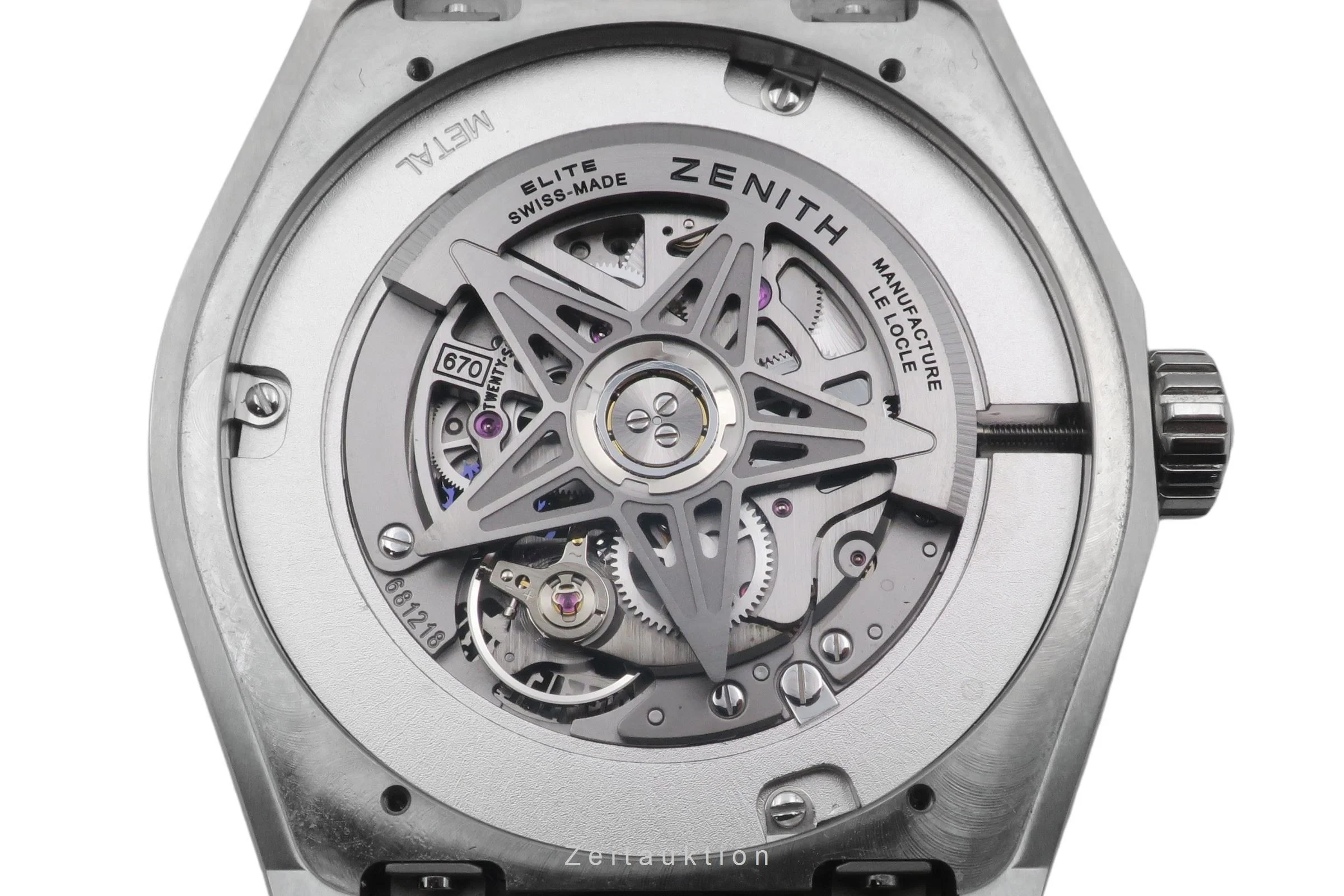 Zenith Defy titanium automatic men's watch 95.9000.670/78.M9000	  [2505719] - Image 17