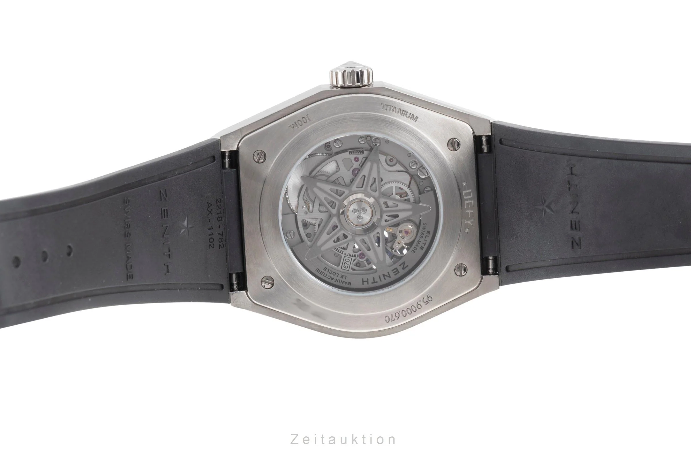 Zenith Defy titanium automatic men's watch 95.9000.670/78.R584	  [2504354] - Image 12