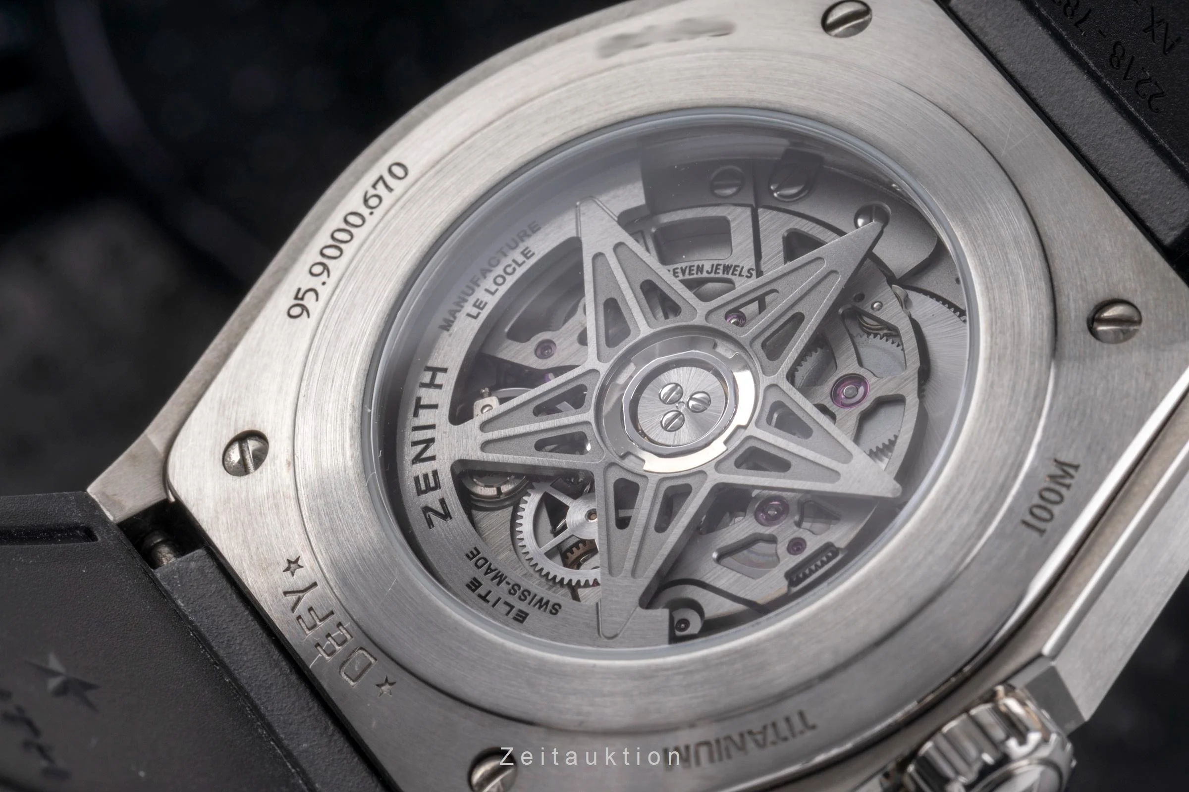 Zenith Defy titanium automatic men's watch 95.9000.670/78.R782  [2504657] - Image 17