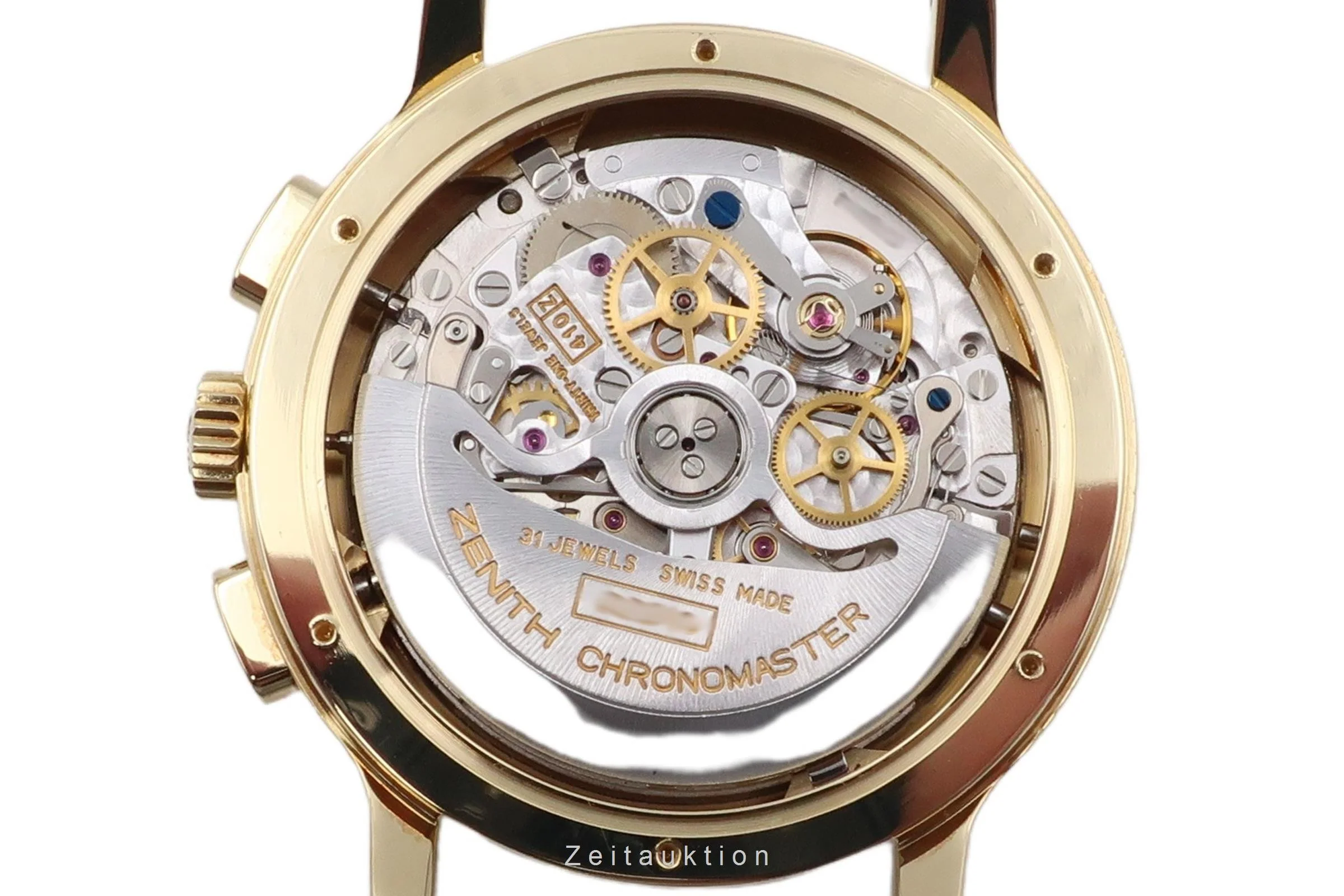 Zenith El Primero chronograph 18 ct gold automatic men's watch 30.0240.410  [2400176] - Image 16
