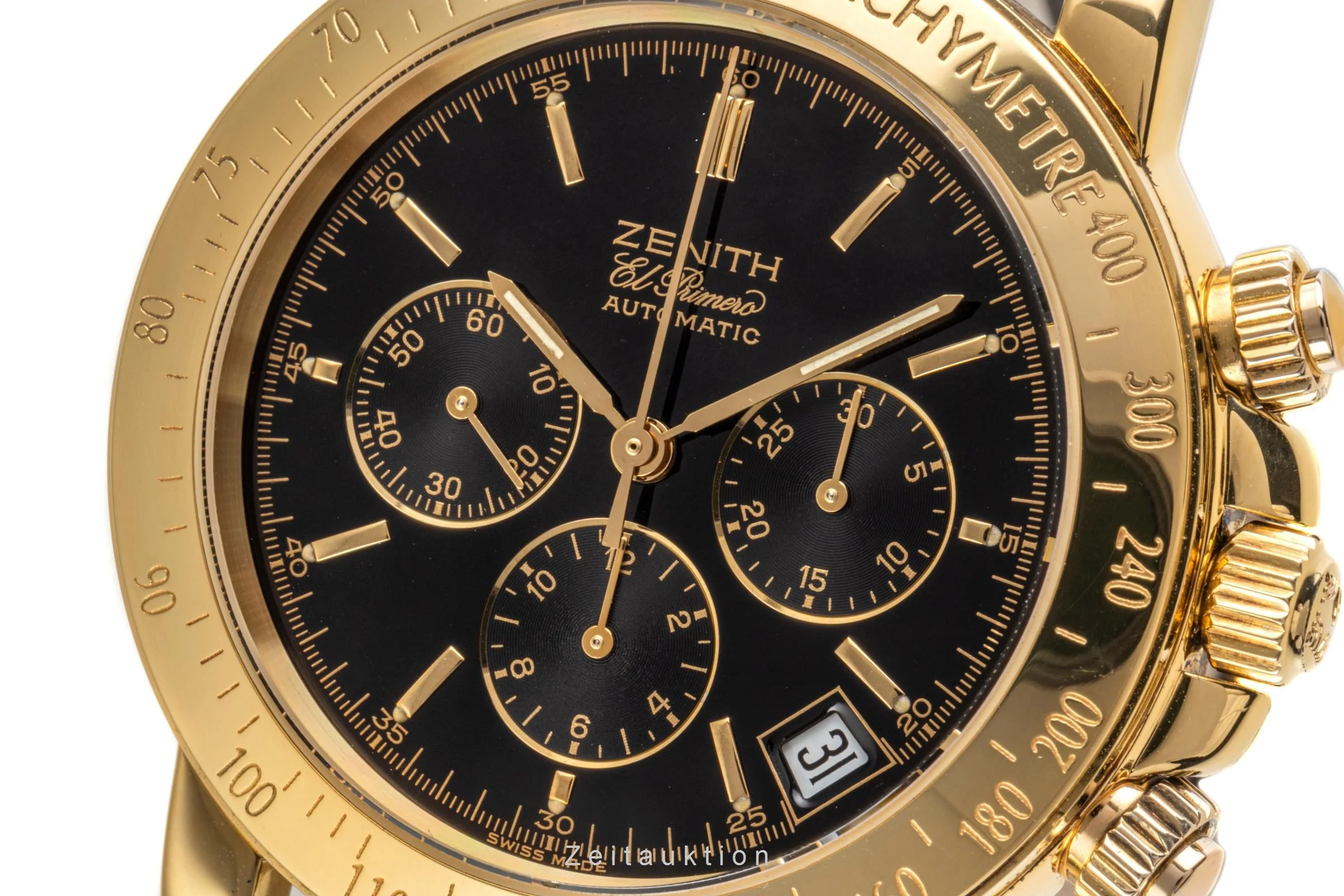 Zenith El Primero chronograph 18 ct gold automatic men's watch 30.0360.400 LP: 19600EUR  [2206732] - Image 10