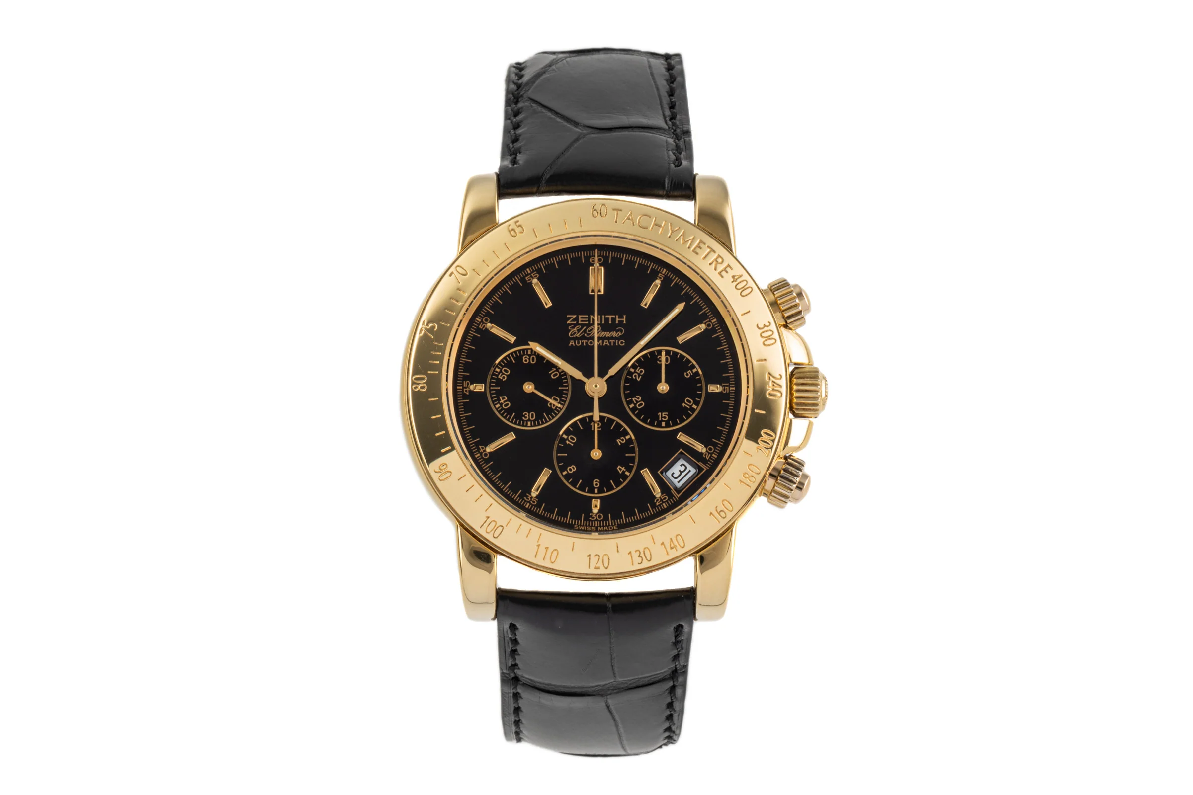 Zenith El Primero chronograph 18 ct gold automatic men's watch 30.0360.400 LP: 19600EUR  [2206732] - Image 4