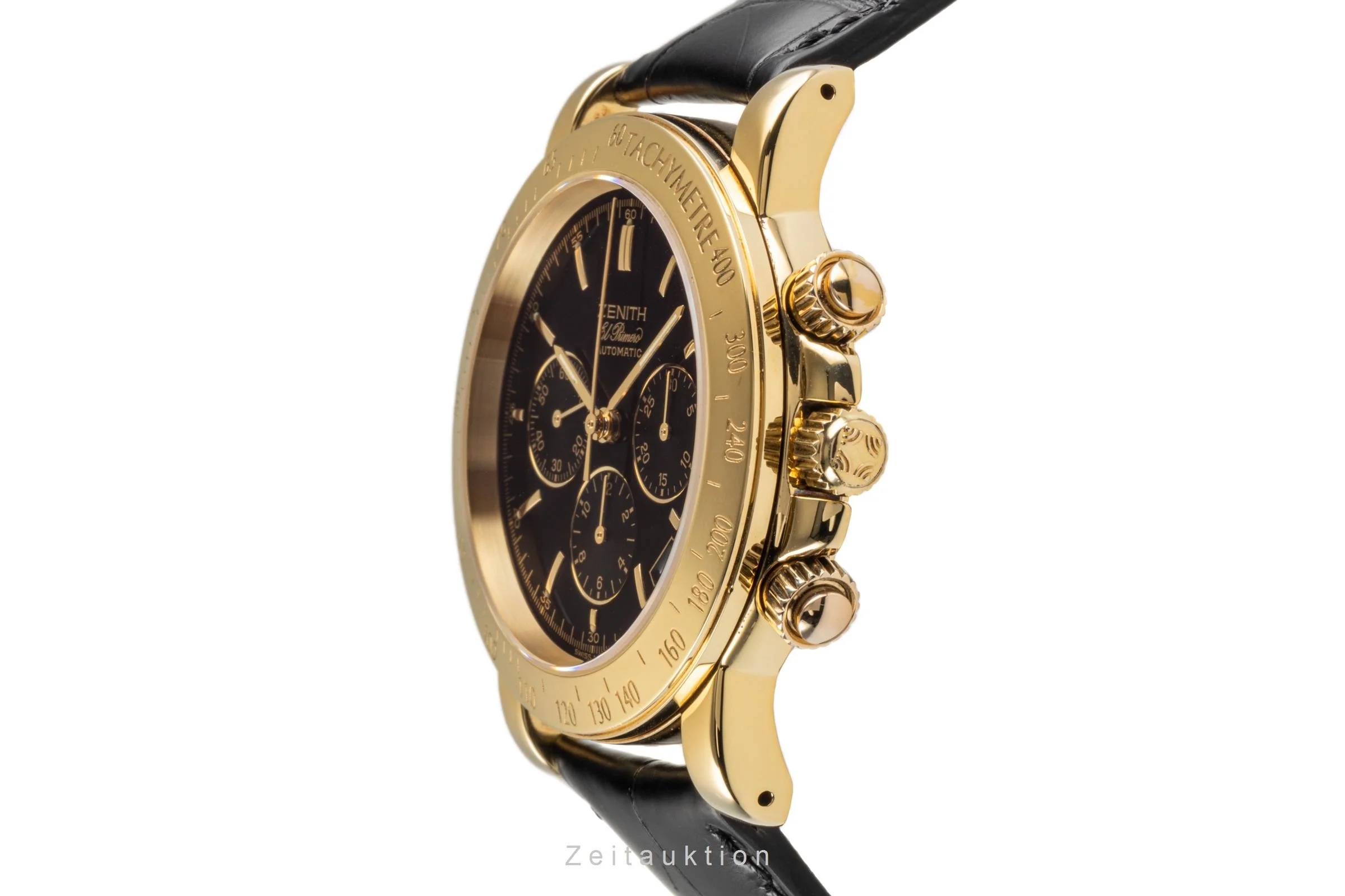 Zenith El Primero chronograph 18 ct gold automatic men's watch 30.0360.400 LP: 19600EUR  [2206732] - Image 6