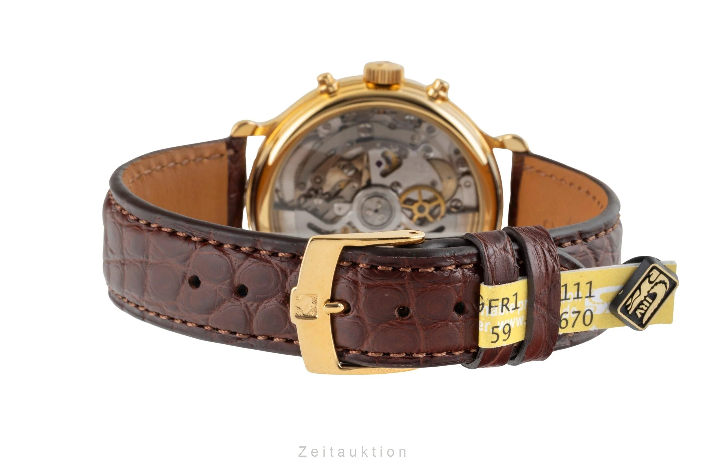 Zenith El Primero chronograph gilt-brass automatic men's watch 20.0020.435  [2506766] - Image 13