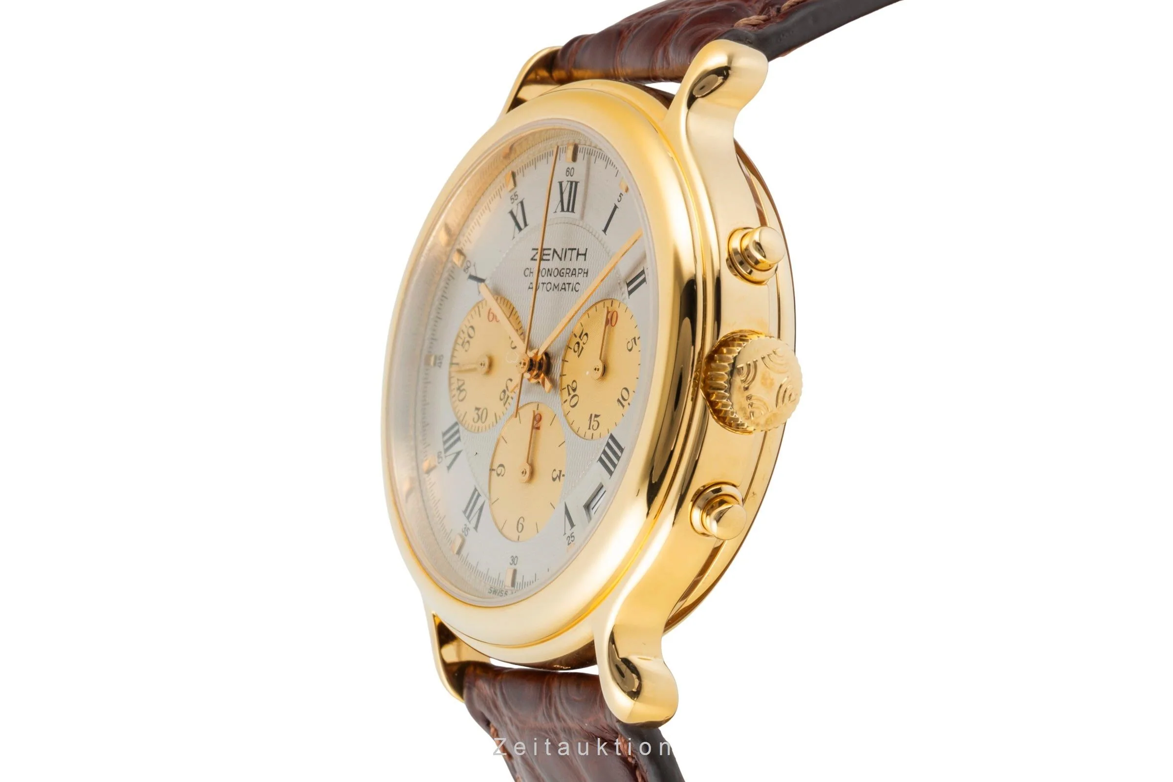 Zenith El Primero chronograph gilt-brass automatic men's watch 20.0020.435  [2506766] - Image 7