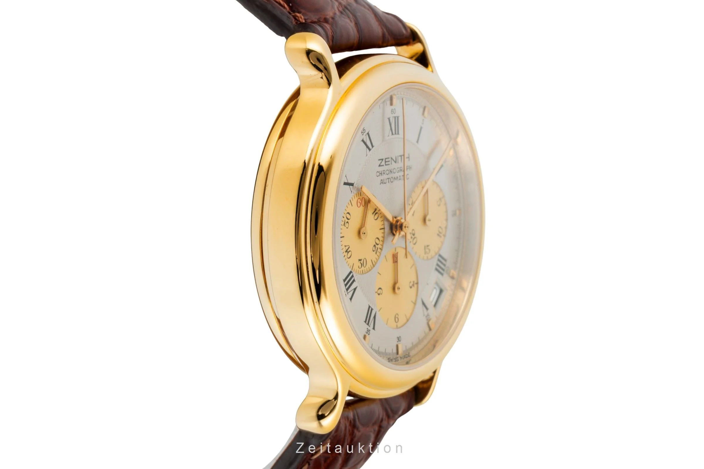 Zenith El Primero chronograph gilt-brass automatic men's watch 20.0020.435  [2506766] - Image 8