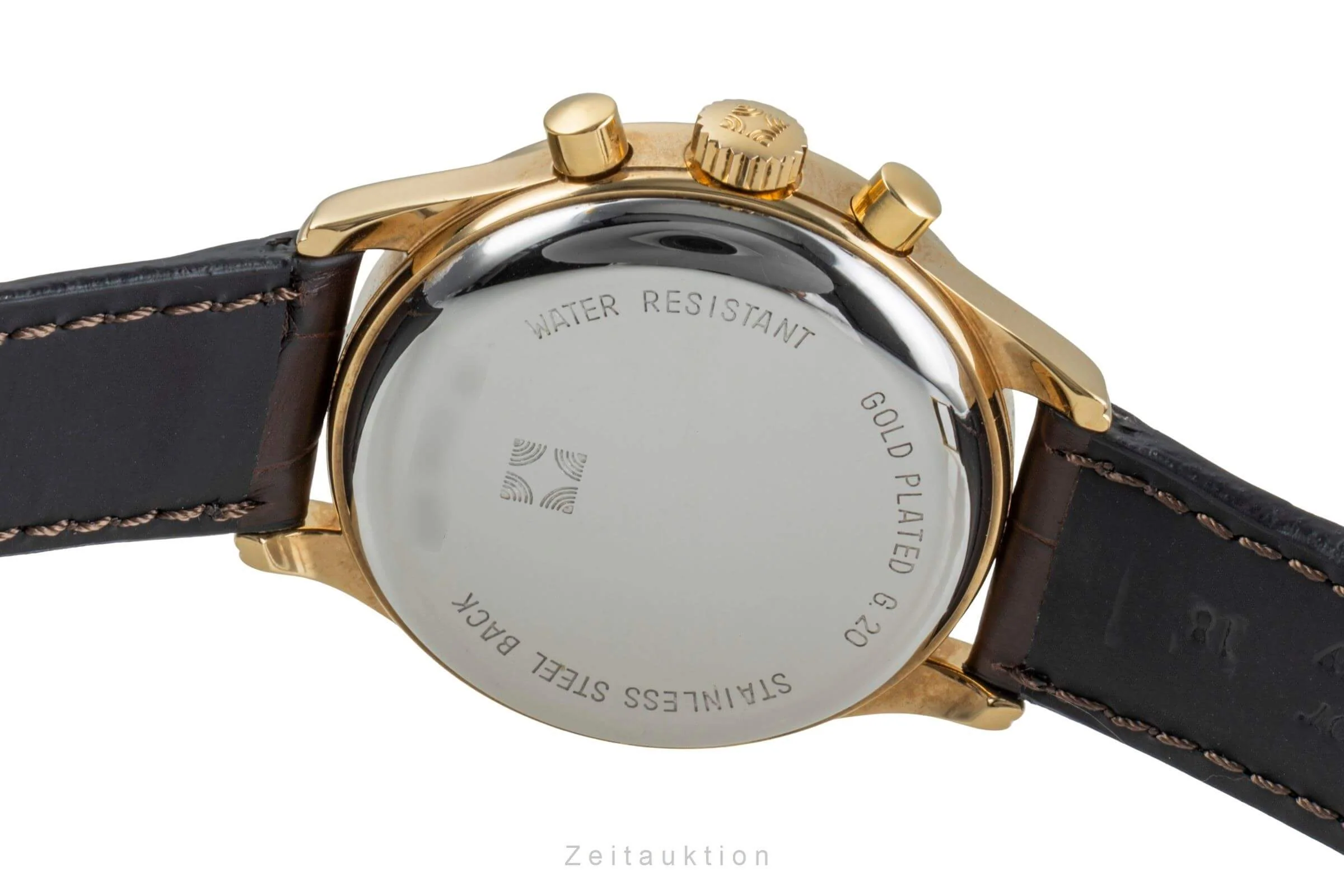 Zenith El Primero chronograph gilt-brass automatic men's watch 20.0260.400  [2502103] - Image 10