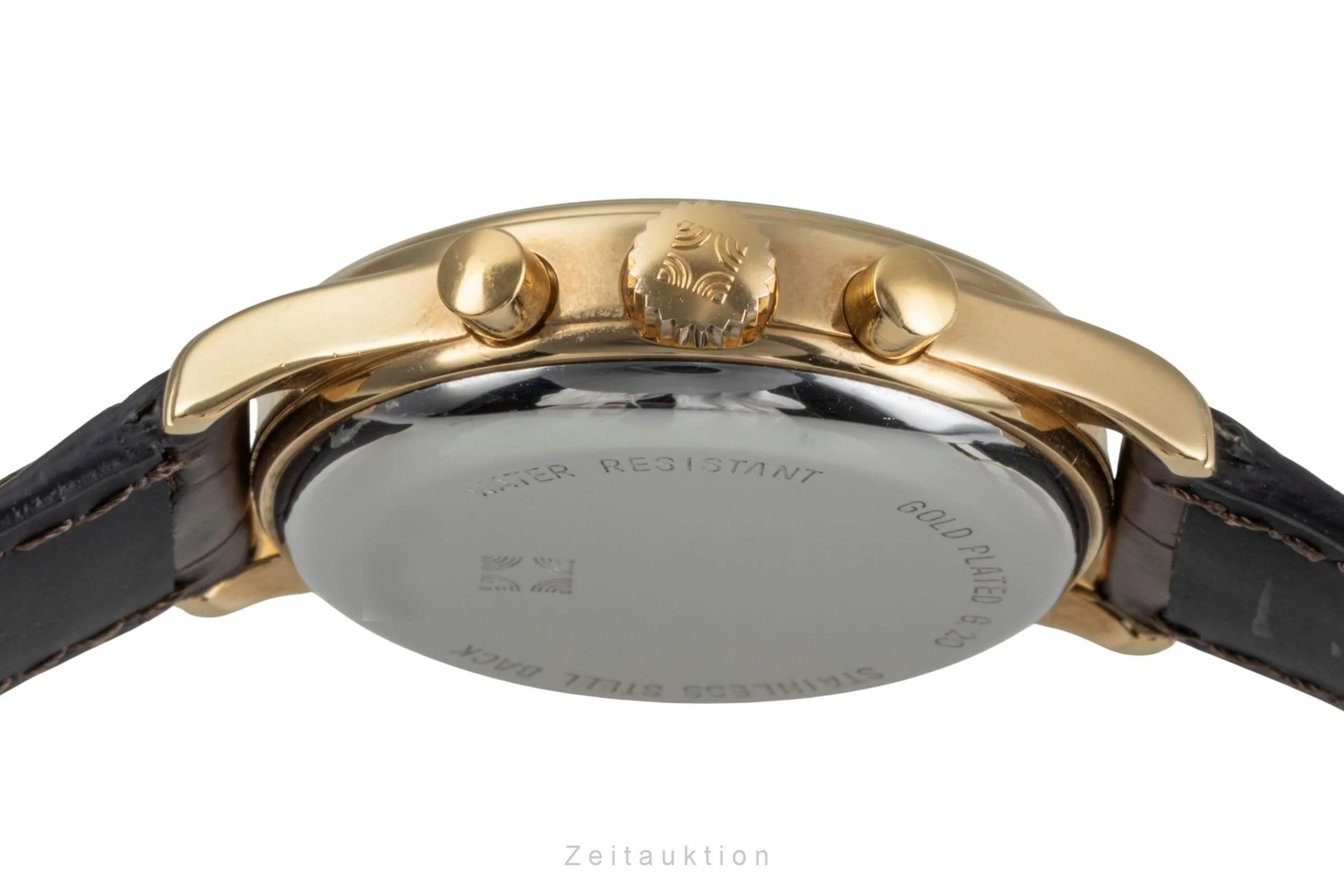 Zenith El Primero chronograph gilt-brass automatic men's watch 20.0260.400  [2502103] - Image 11