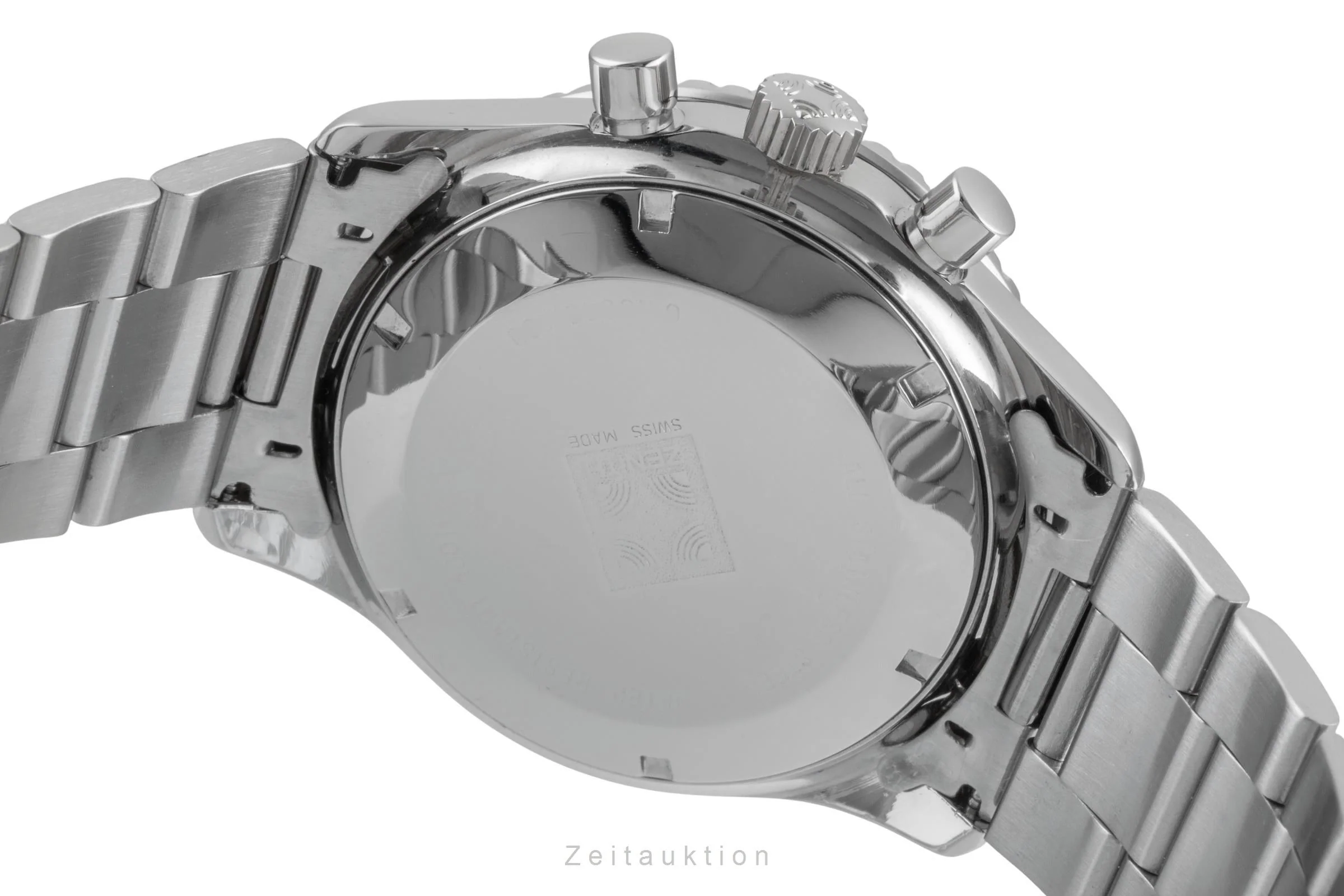 Zenith El Primero chronograph steel automatic men's watch 01.0040.400  [2504916] - Image 12