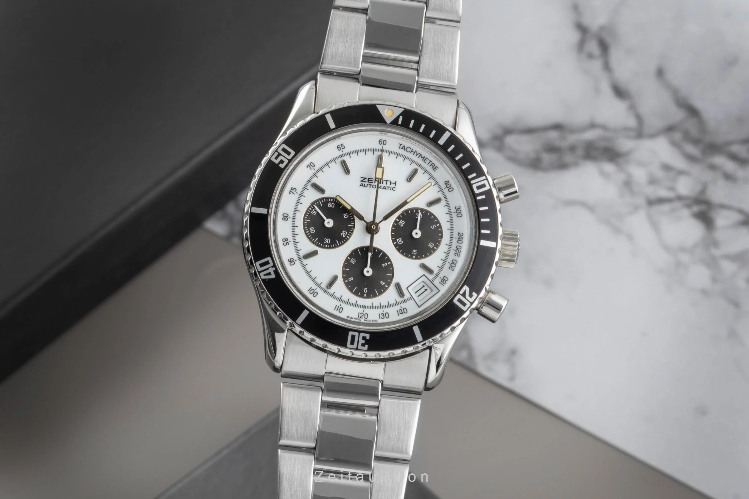Zenith El Primero chronograph steel automatic men's watch 01.0040.400  [2504916] - Image 2