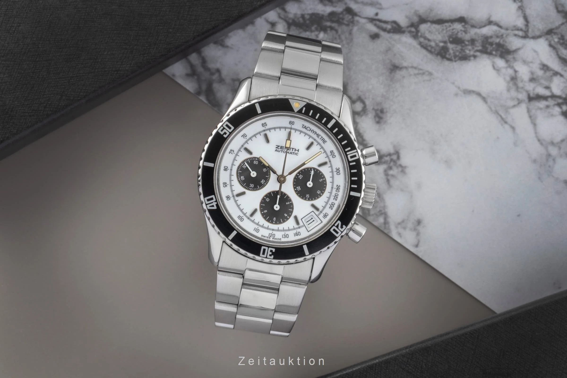 Zenith El Primero chronograph steel automatic men's watch 01.0040.400  [2504916] - Image 4