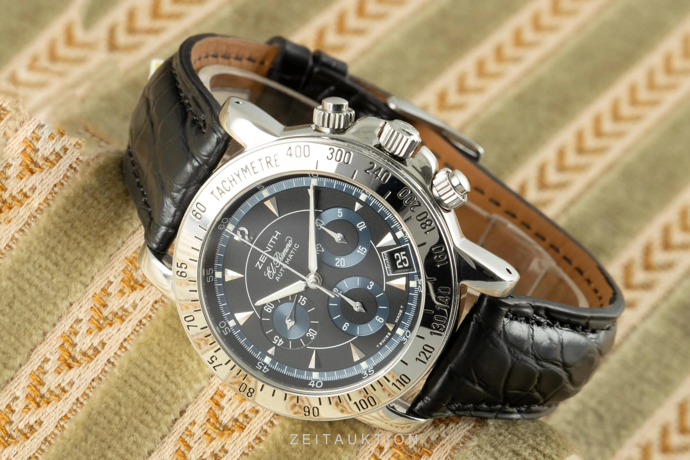 Zenith El Primero chronograph steel automatic men's watch 01/02.0461.400  [2104499] - Image 2