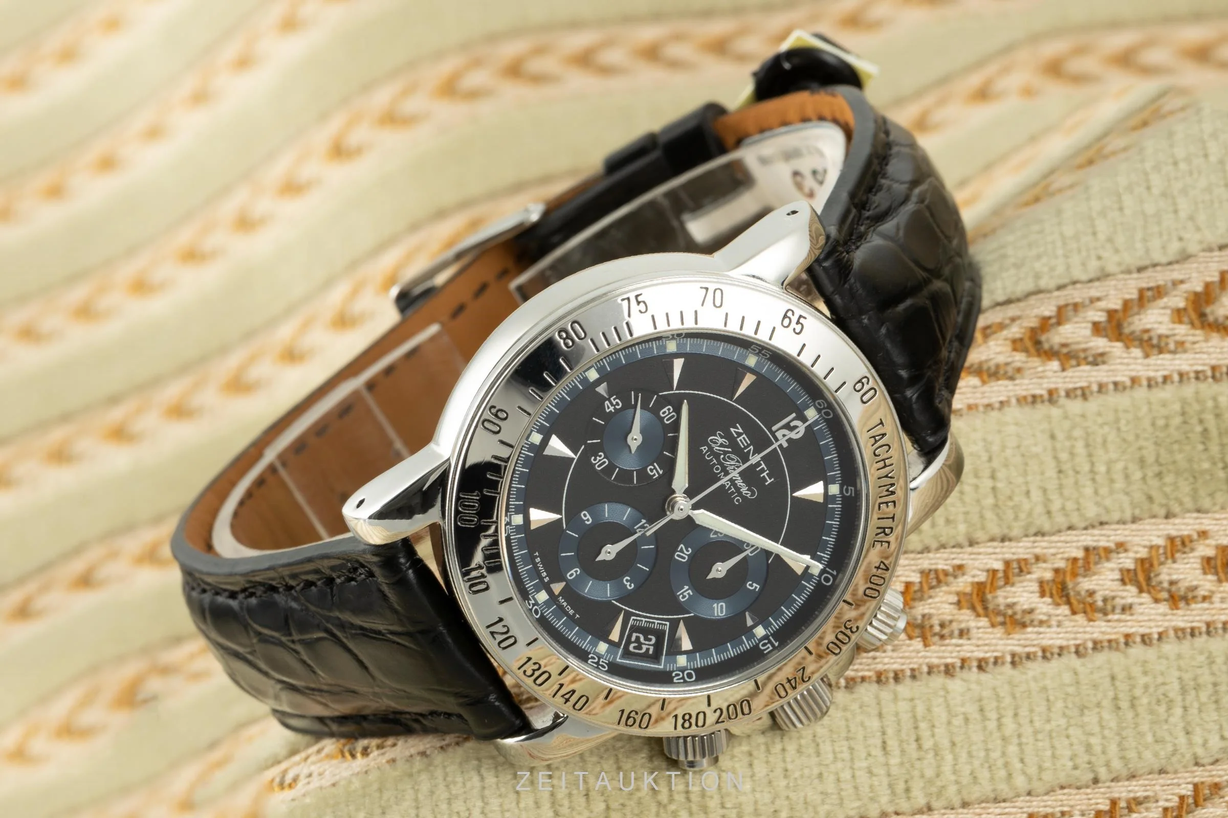 Zenith El Primero chronograph steel automatic men's watch 01/02.0461.400  [2104499] - Image 3