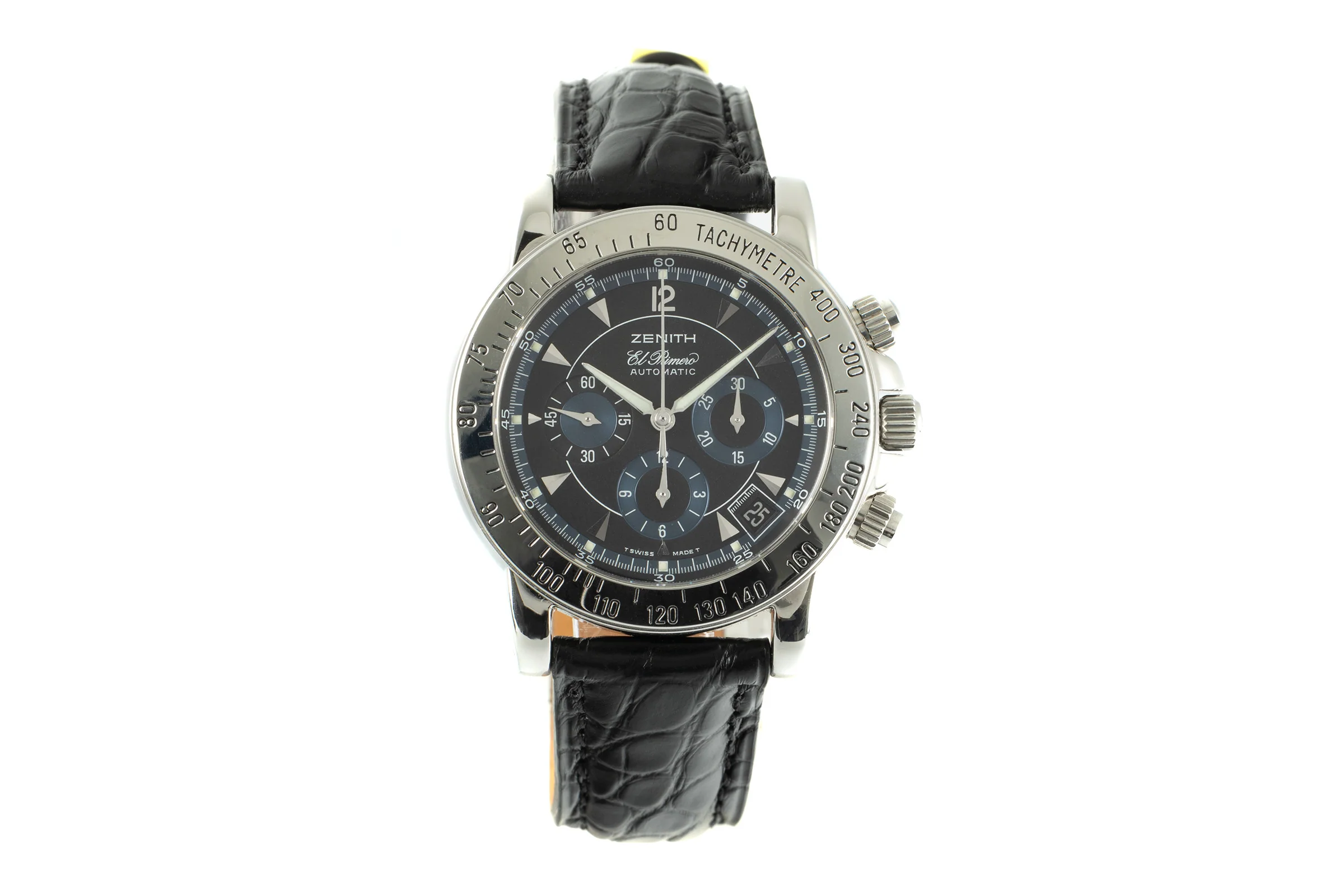 Zenith El Primero chronograph steel automatic men's watch 01/02.0461.400  [2104499] - Image 4