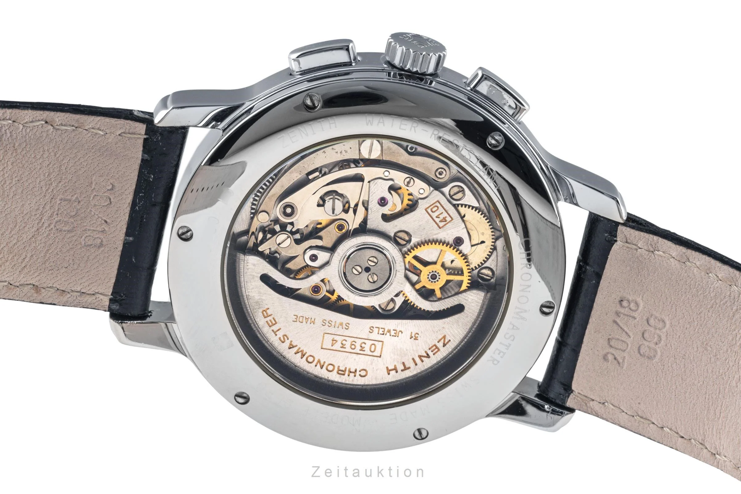 Zenith El Primero chronograph steel automatic men's watch 01.0240.410  [2305279] - Image 10