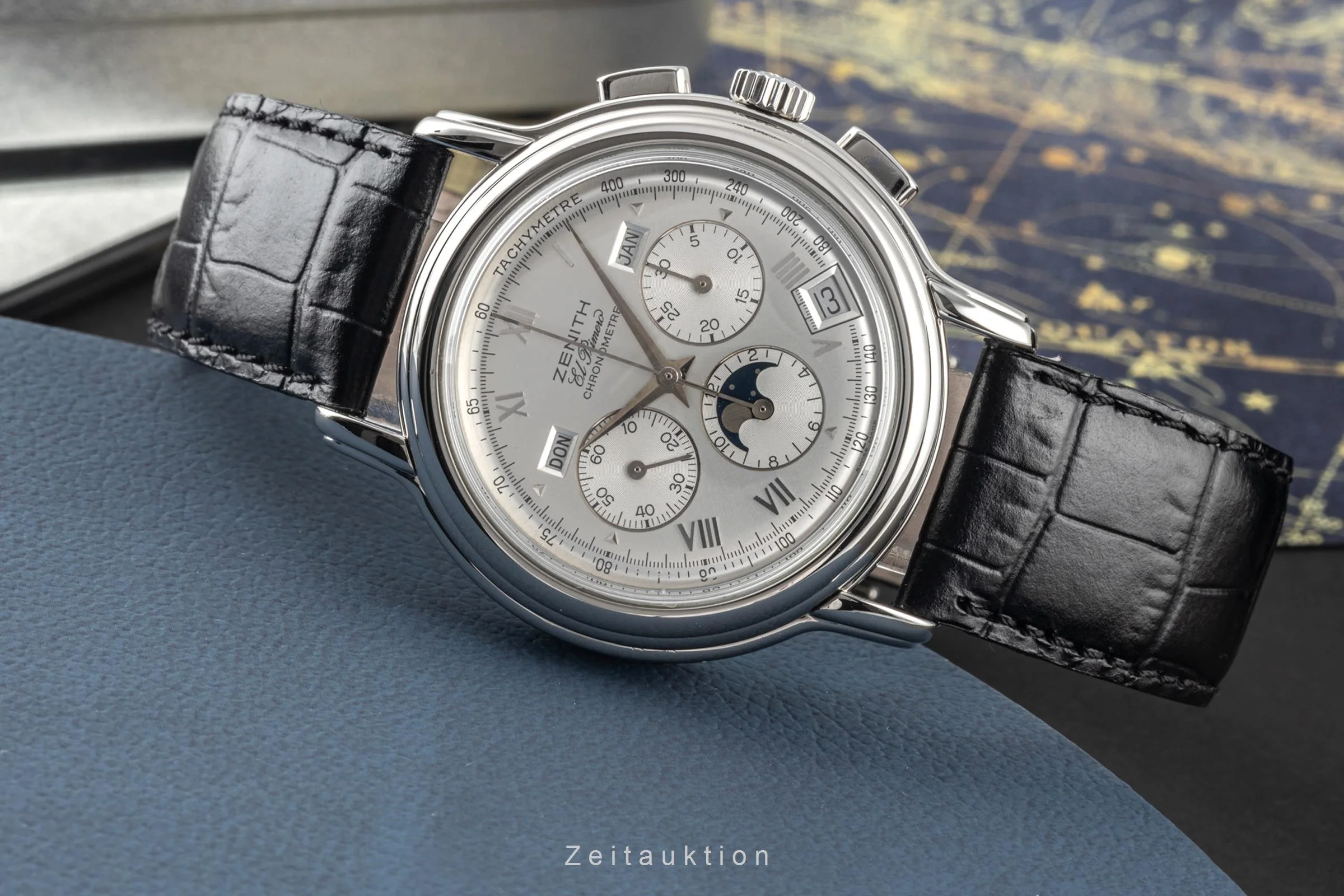 Zenith El Primero chronograph steel automatic men's watch 01.0240.410  [2305279] - Image 2