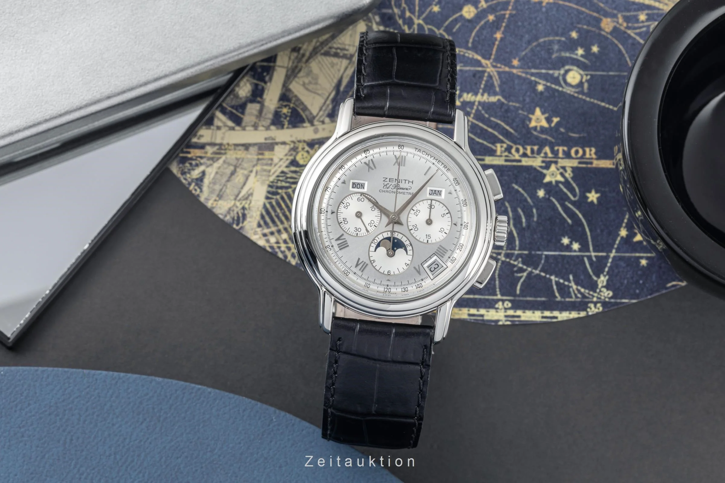 Zenith El Primero chronograph steel automatic men's watch 01.0240.410  [2305279] - Image 3